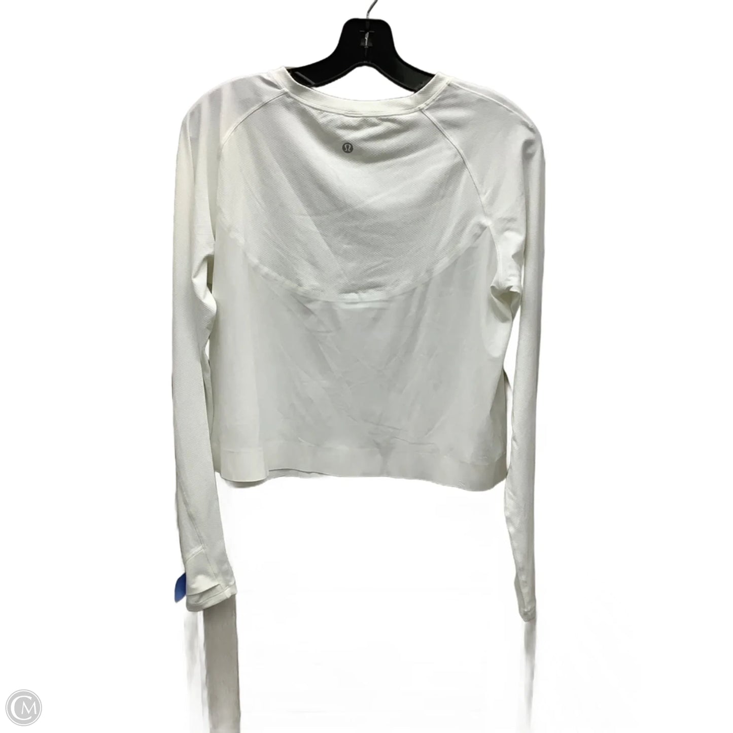 Top Long Sleeve By Lululemon In White, Size: L