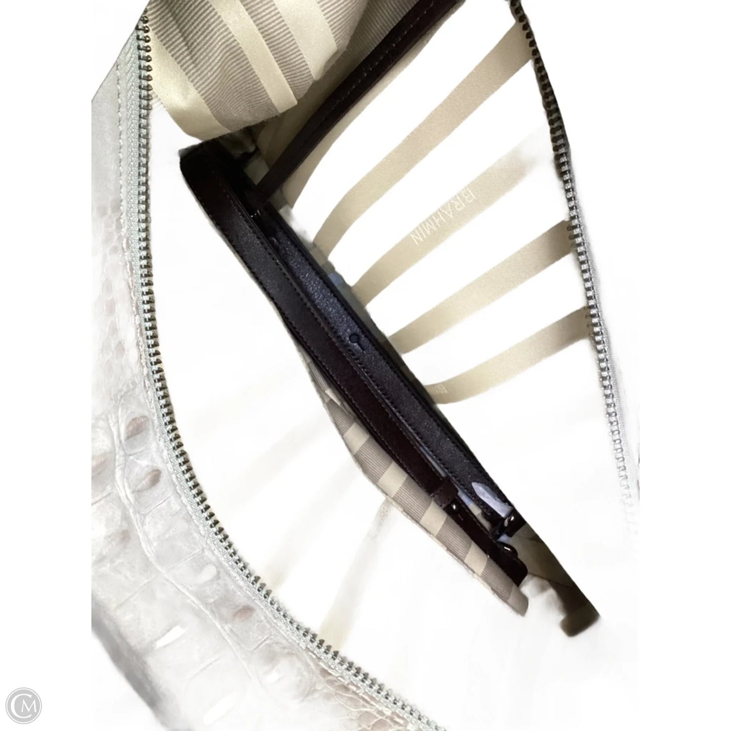 Handbag Designer By Brahmin, Size: Large