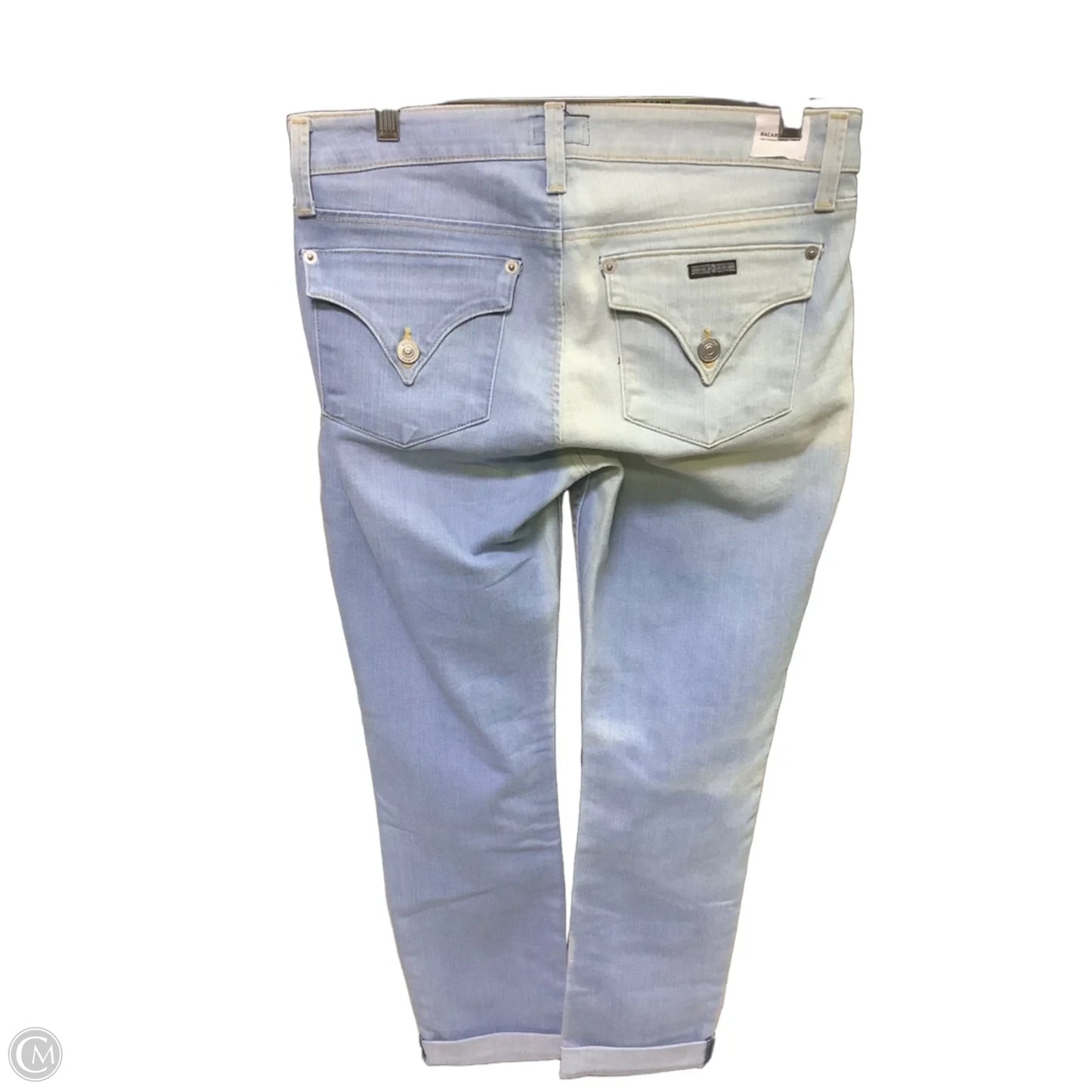 Jeans Skinny By Hudson In Blue Denim, Size: 4