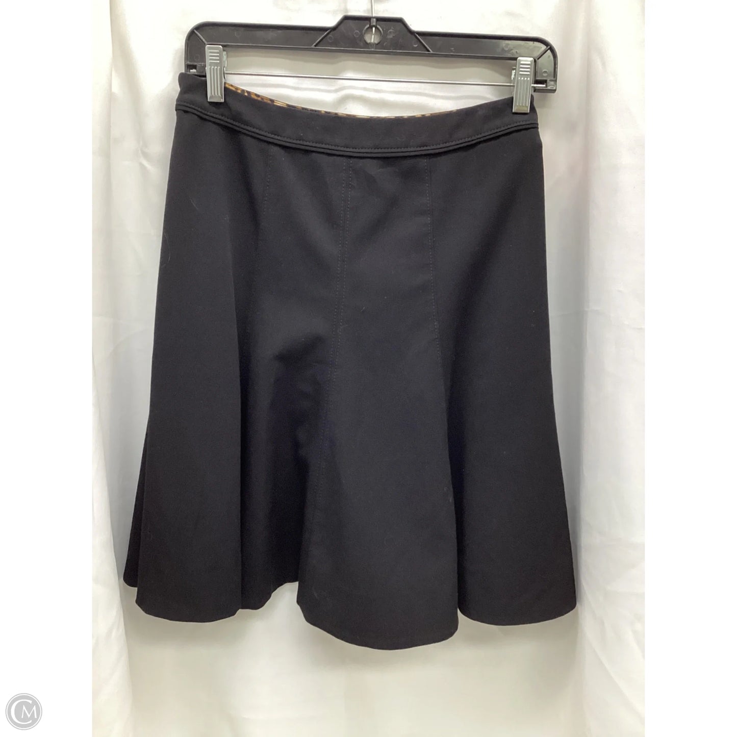 Skirt Midi By White House Black Market In Black, Size: 4