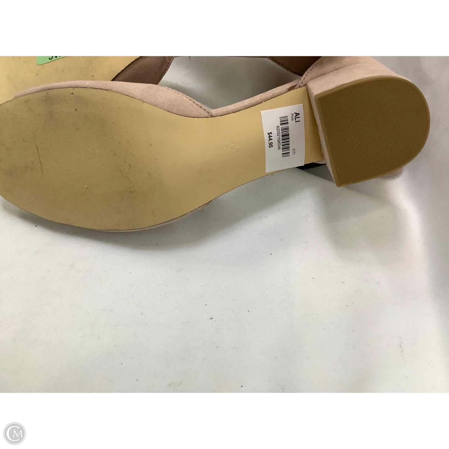 Sandals Heels Platform By Clothes Mentor In Pink, Size: 8.5