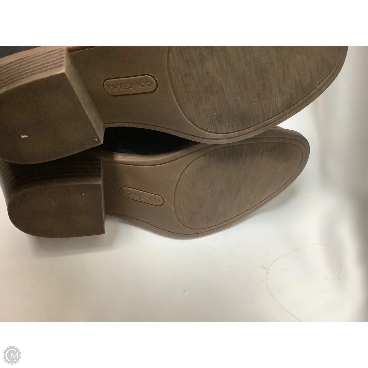 Boots Ankle Heels By Frye And Co In Black, Size: 8