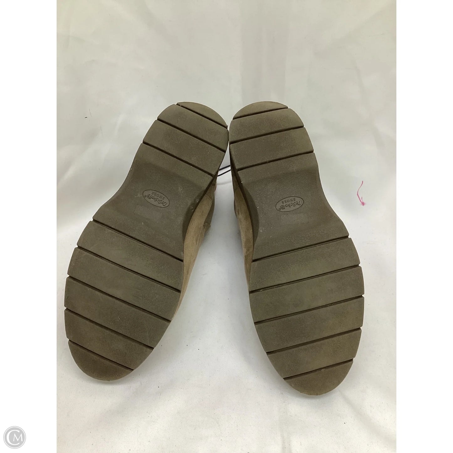 Boots Ankle Flats By Dr Scholls In Beige, Size: 8