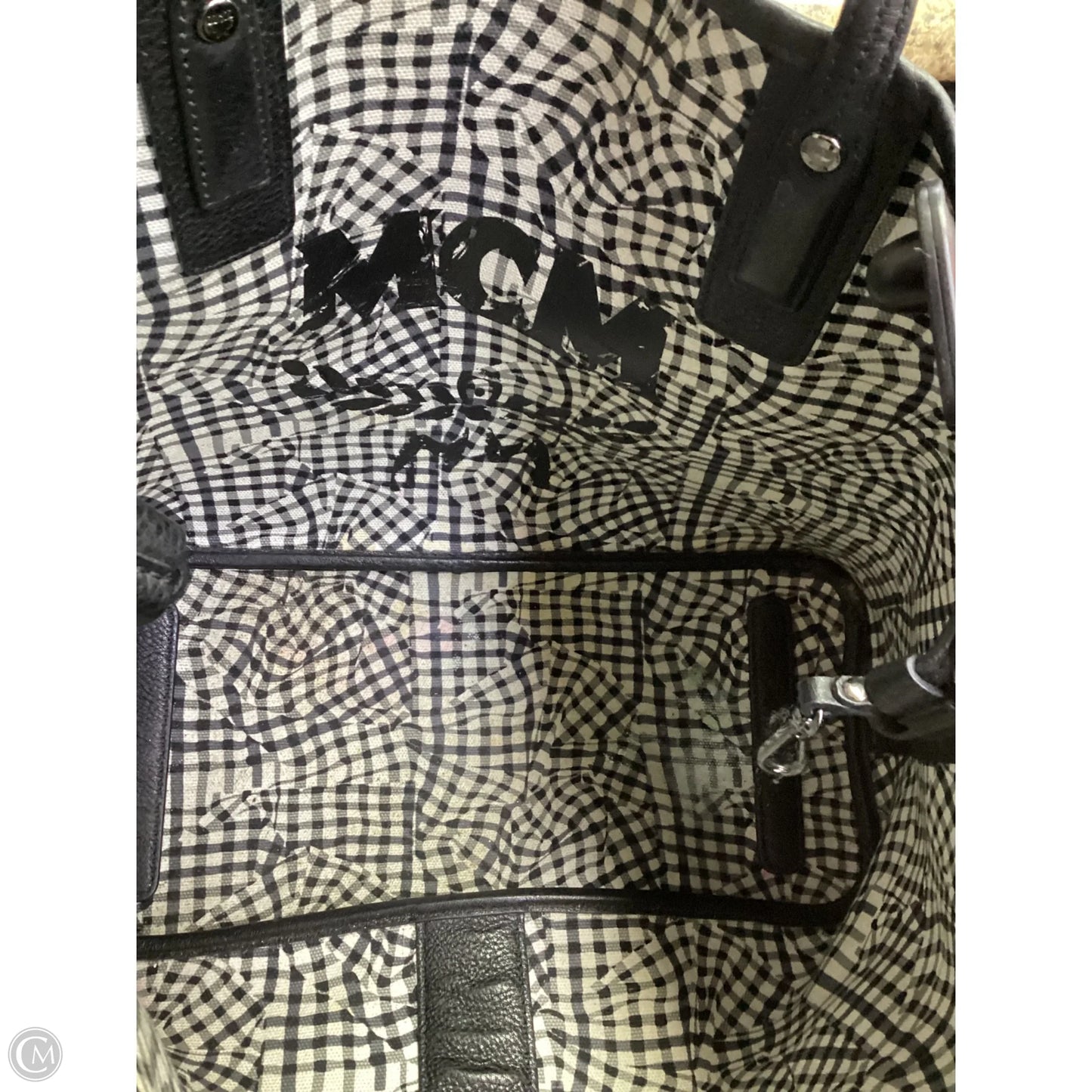 Tote Luxury Designer By Mcm, Size: Medium