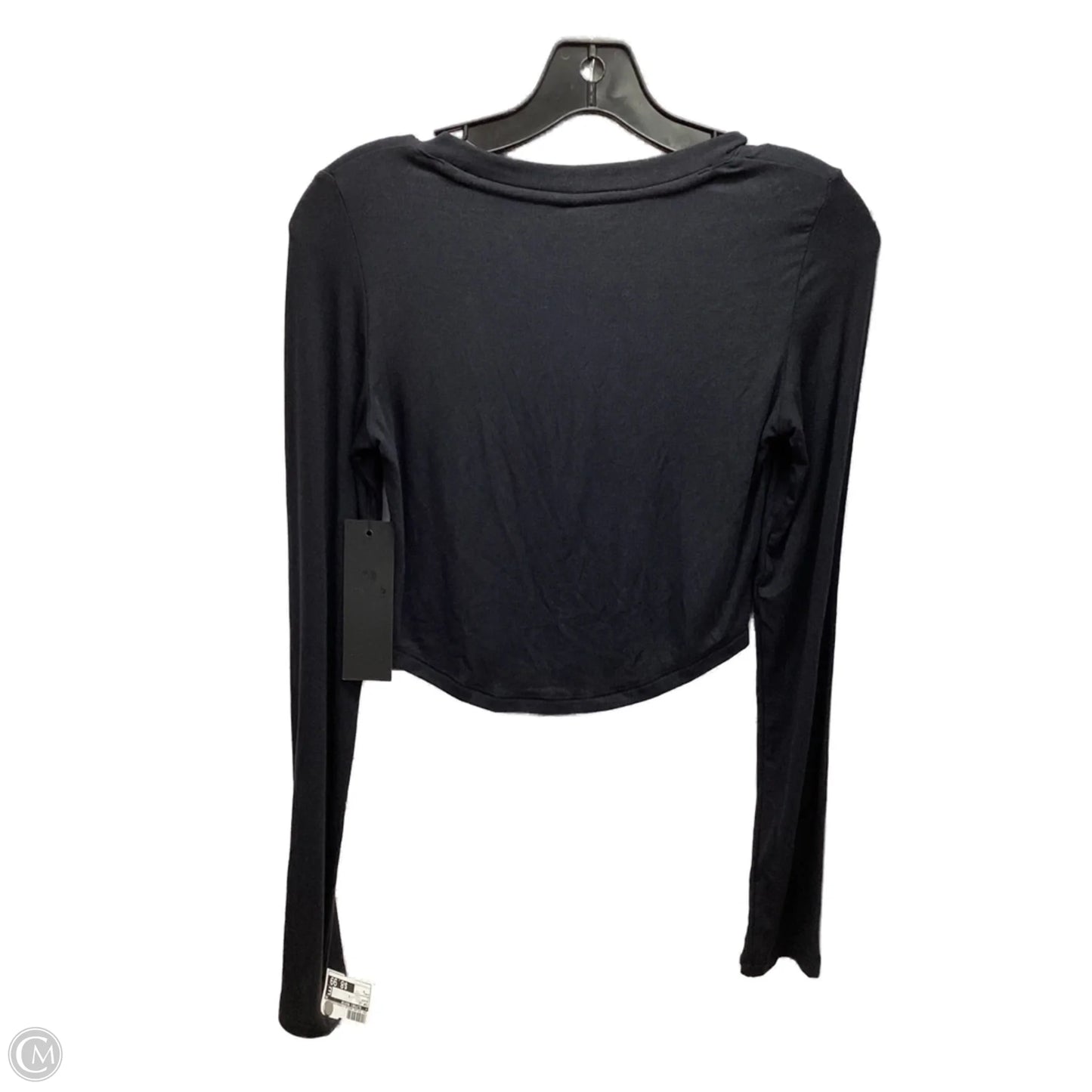 Top Long Sleeve By Clothes Mentor In Black, Size: L