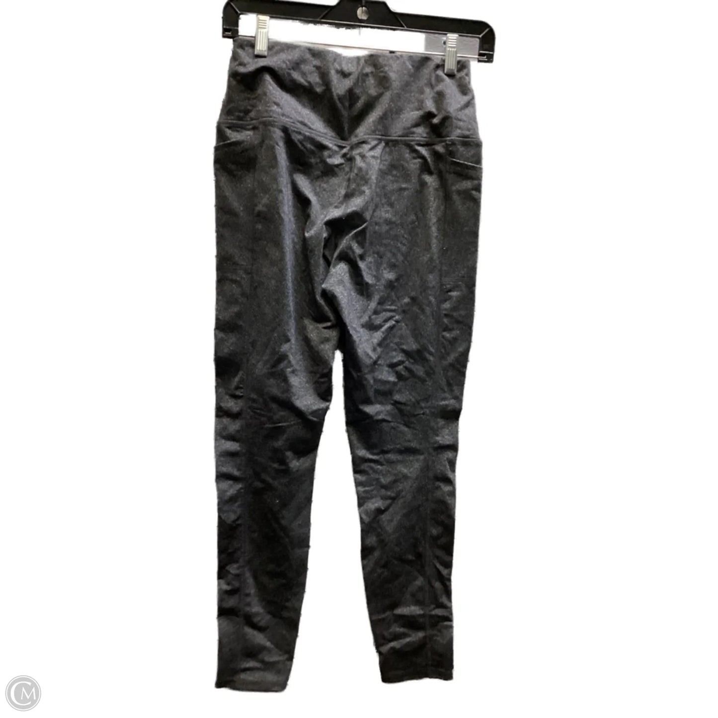 Athletic Leggings By Skechers In Grey, Size: M