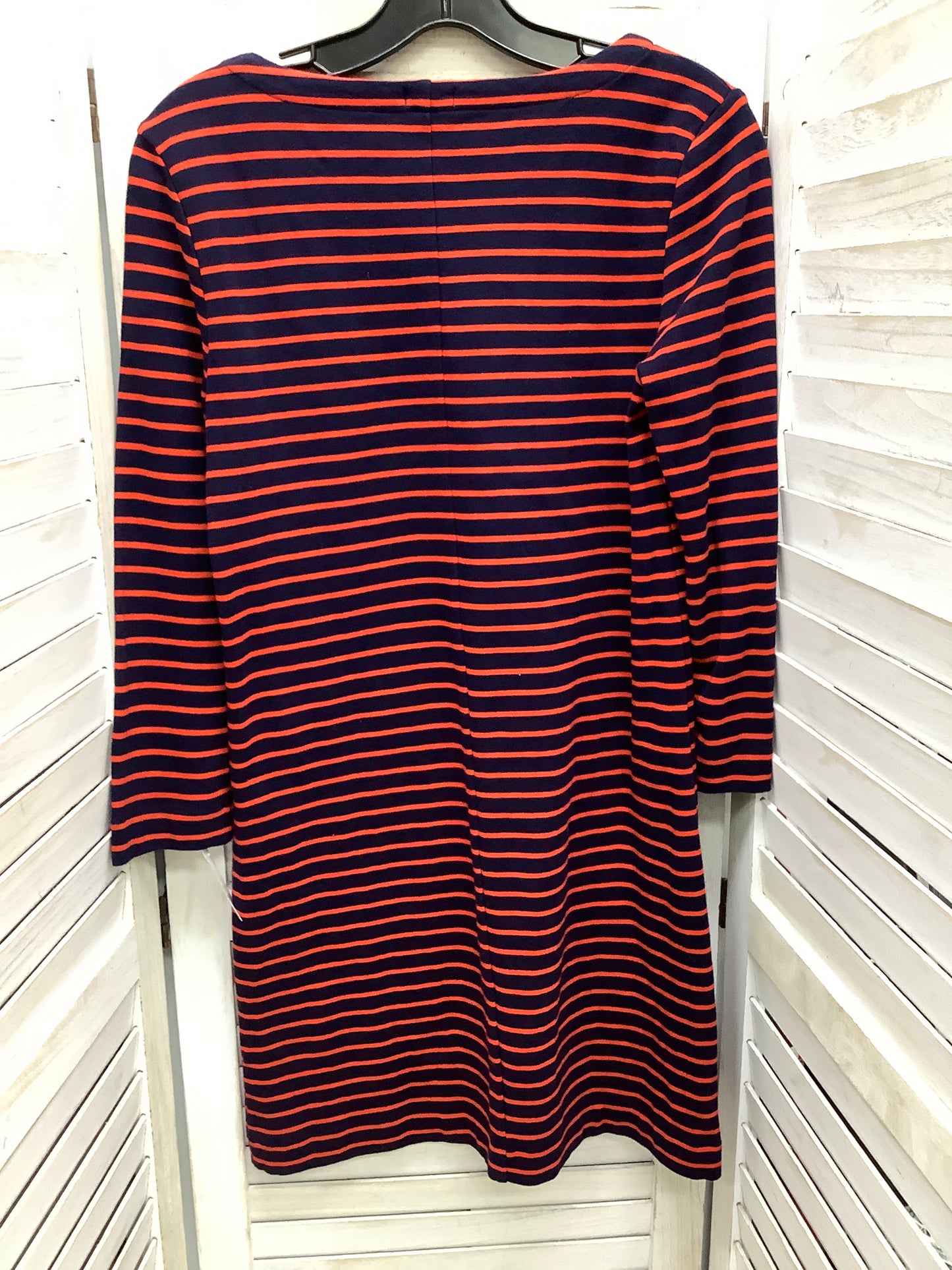 Dress Casual Midi By J. Crew In Striped Pattern, Size: Xs