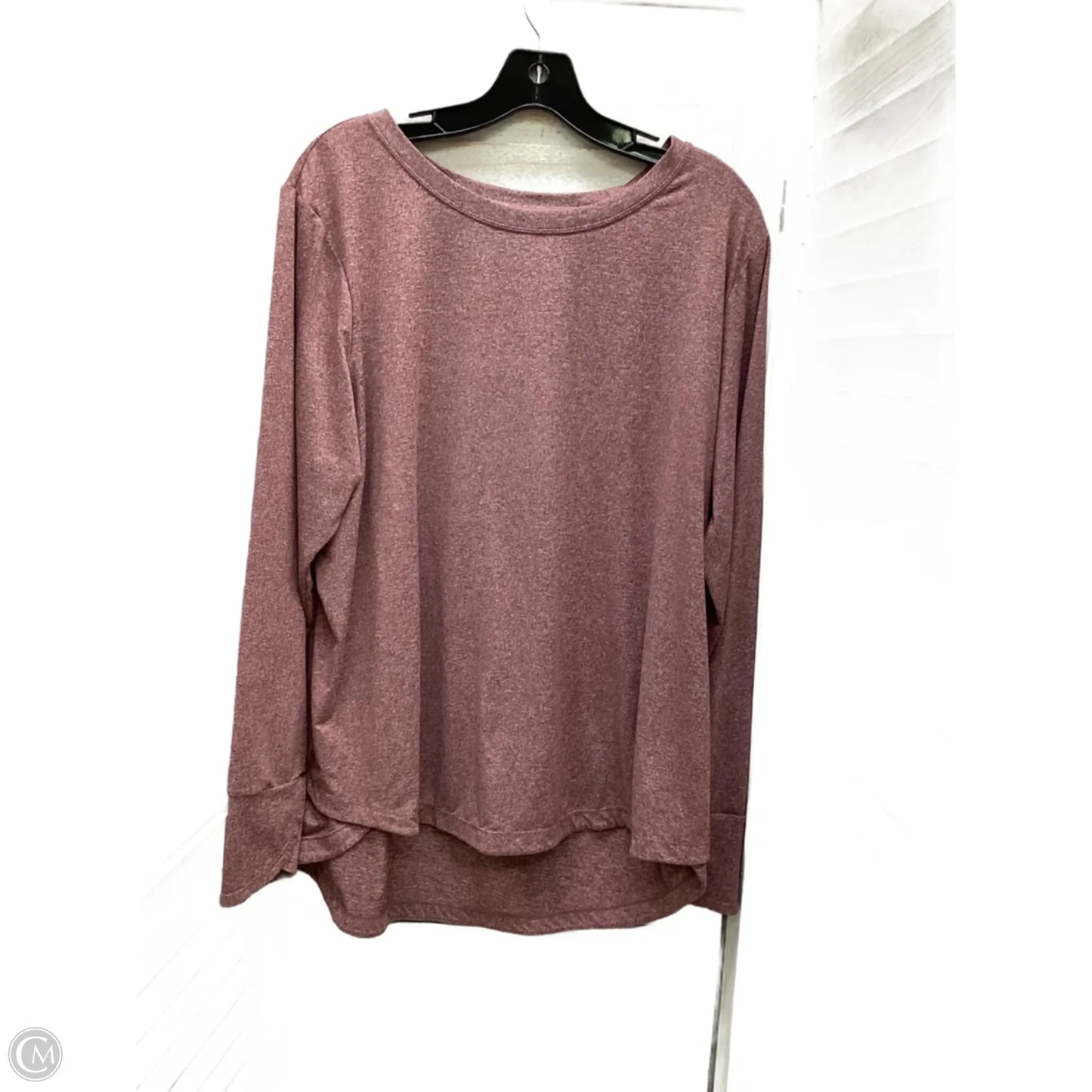 Top Long Sleeve By Clothes Mentor In Purple, Size: Xl