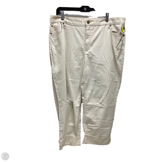 Pants Chinos & Khakis By Cato In Ivory, Size: 16