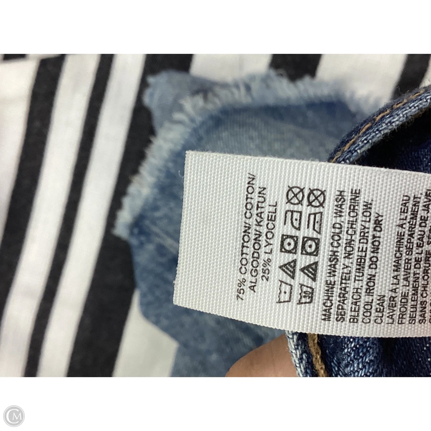 Shorts By Lucky Brand In Blue Denim, Size: 12