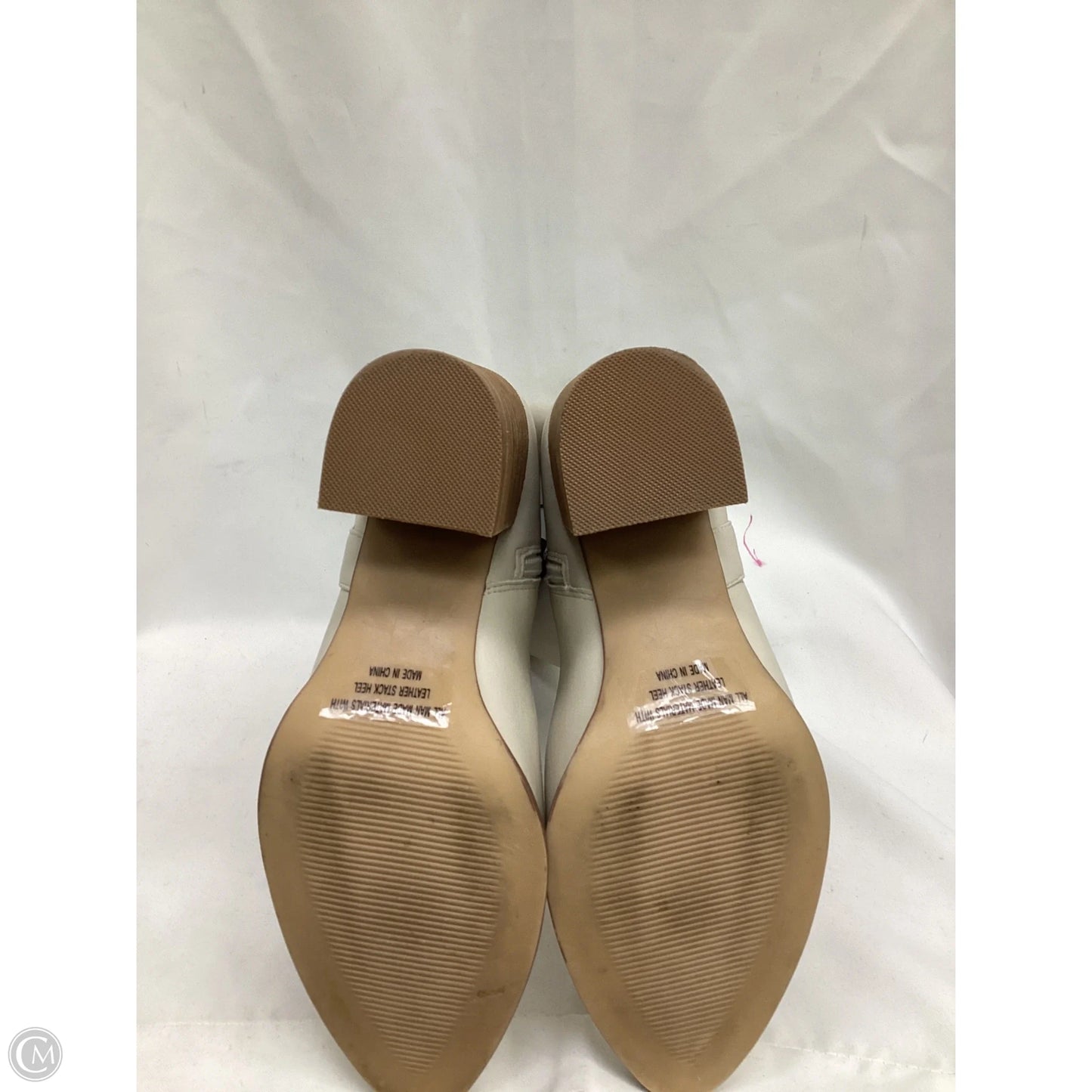 Boots Ankle Heels By Dolce Vita In Ivory, Size: 7