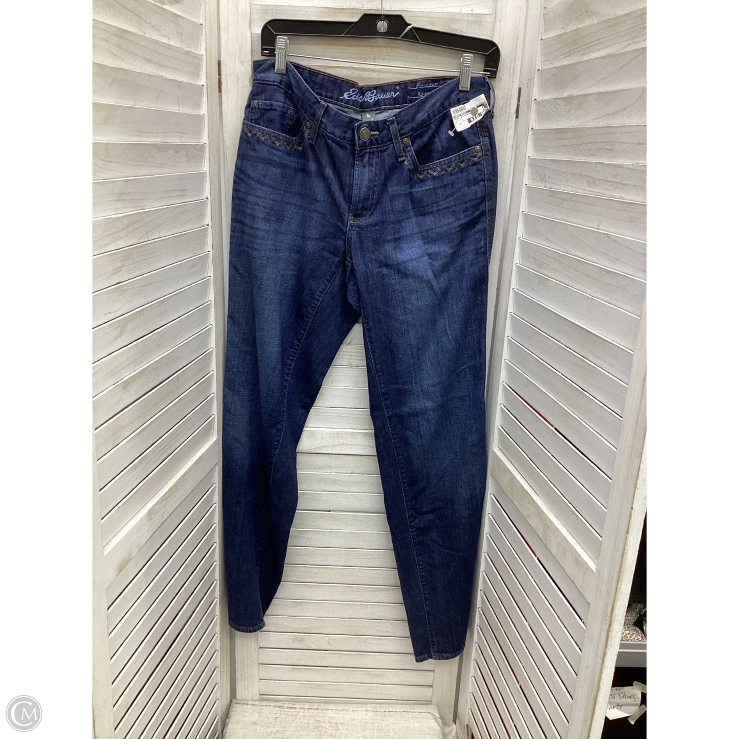 Jeans Boyfriend By Eddie Bauer In Blue Denim, Size: 6