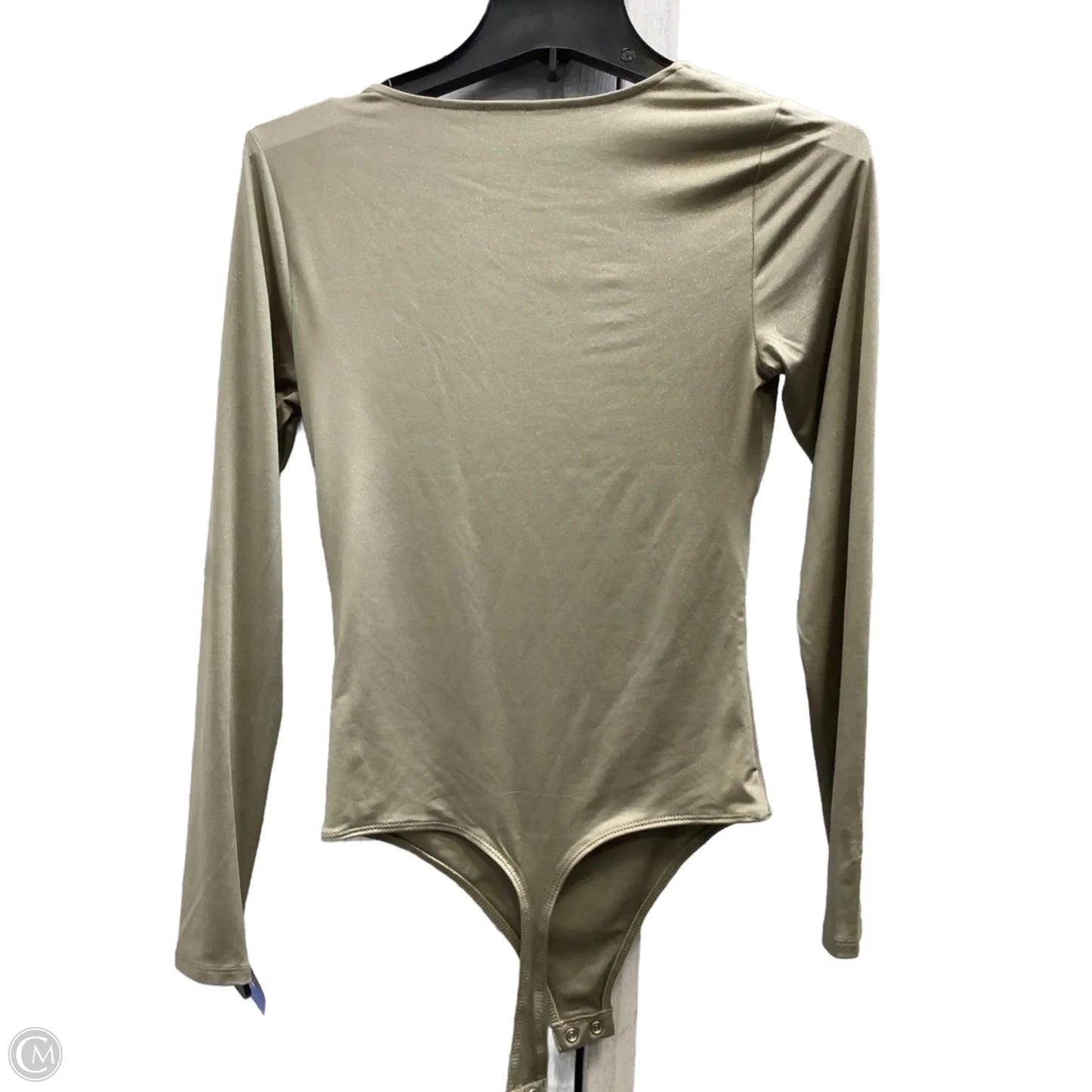 Bodysuit By Express In Green, Size: S