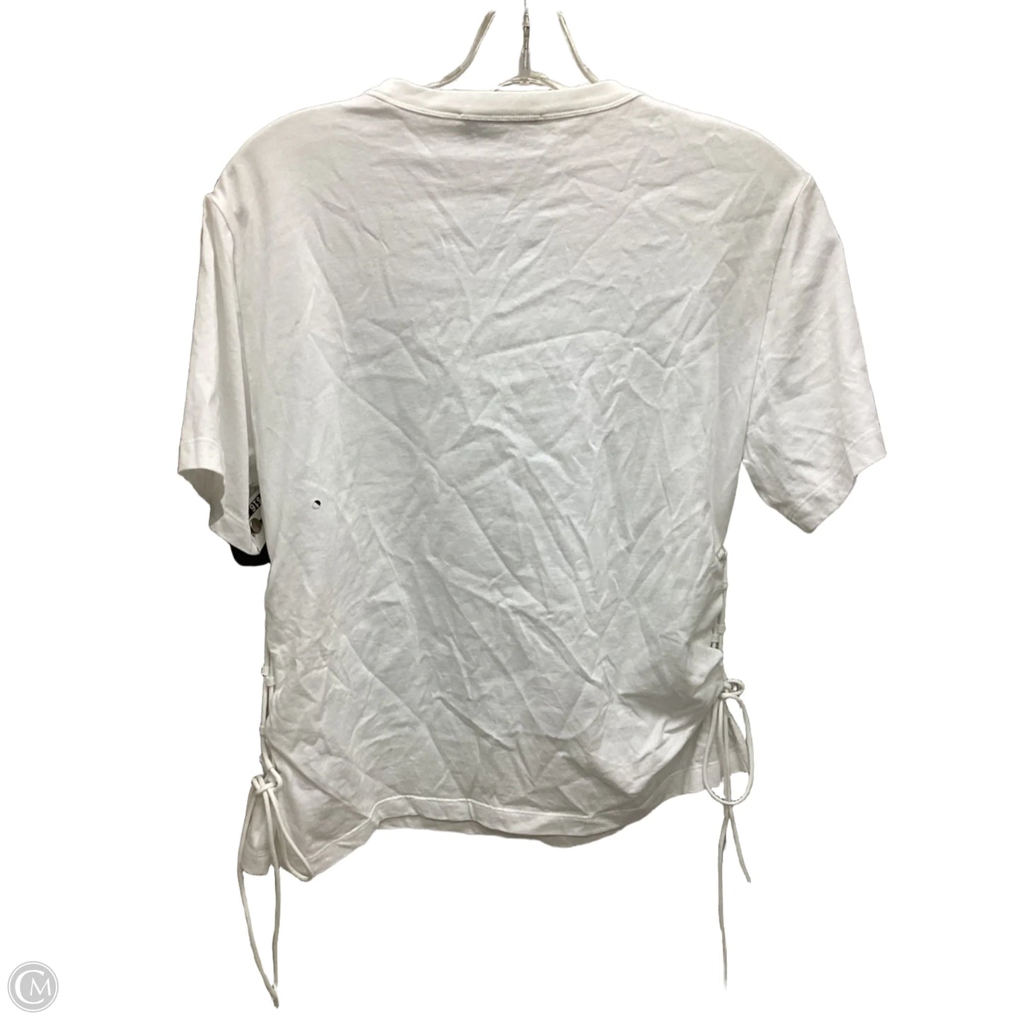 Top Short Sleeve By Tory Burch In White, Size: M
