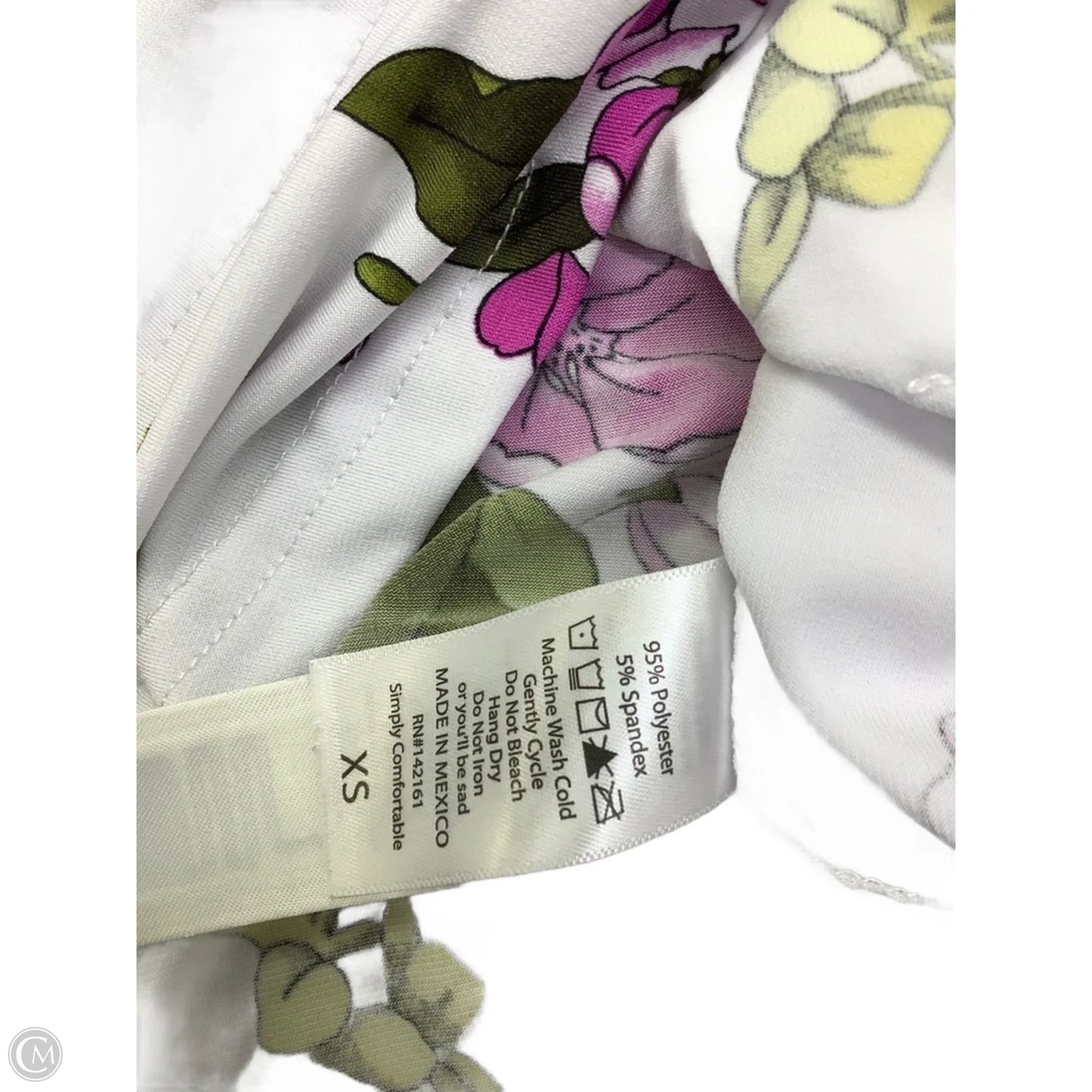 Top Long Sleeve By Lularoe In Floral Print, Size: Xs