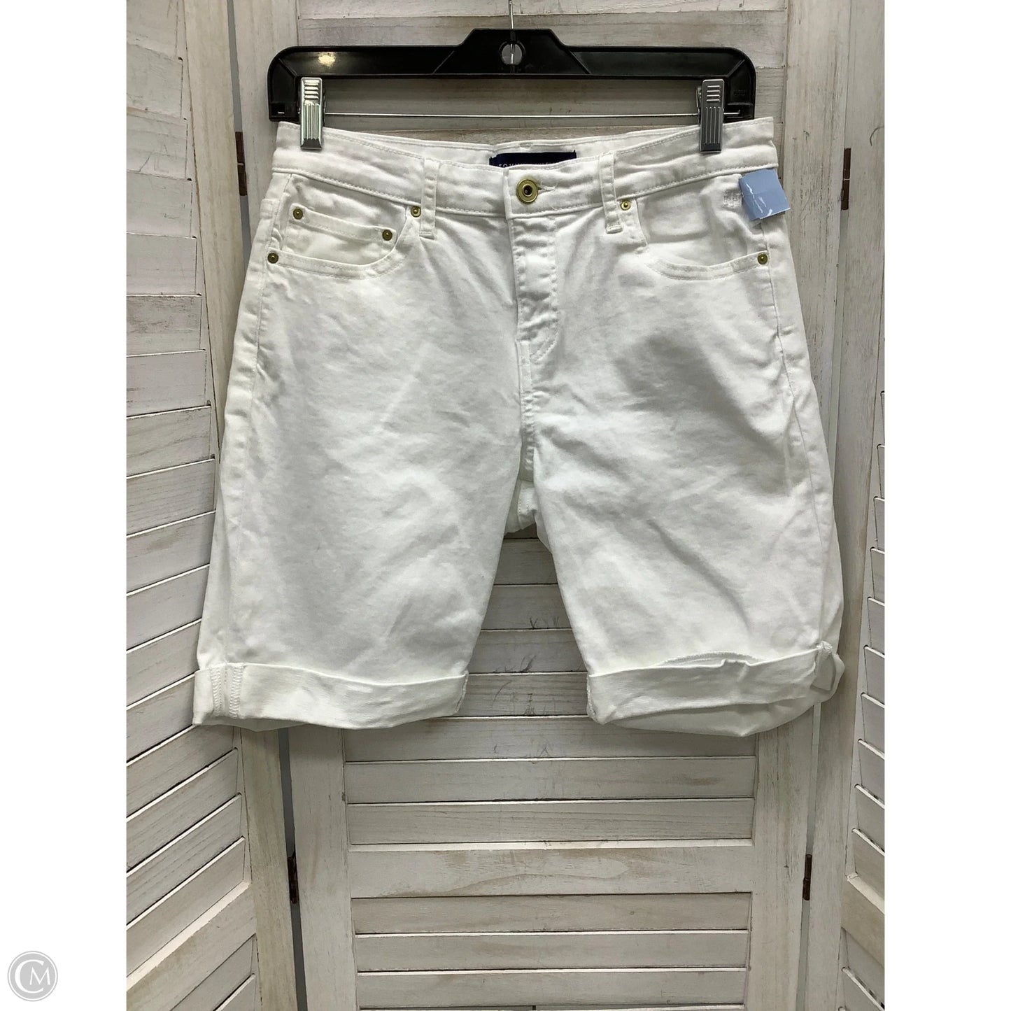 Shorts By Tommy Hilfiger In White, Size: 6