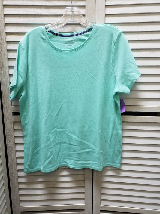 Top Short Sleeve Basic By Croft And Barrow  Size: Xl