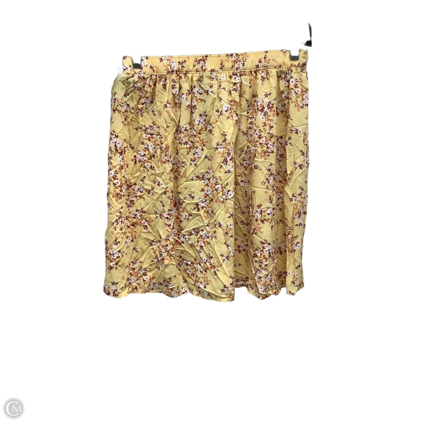 Skirt Mini & Short By Old Navy In Yellow, Size: S