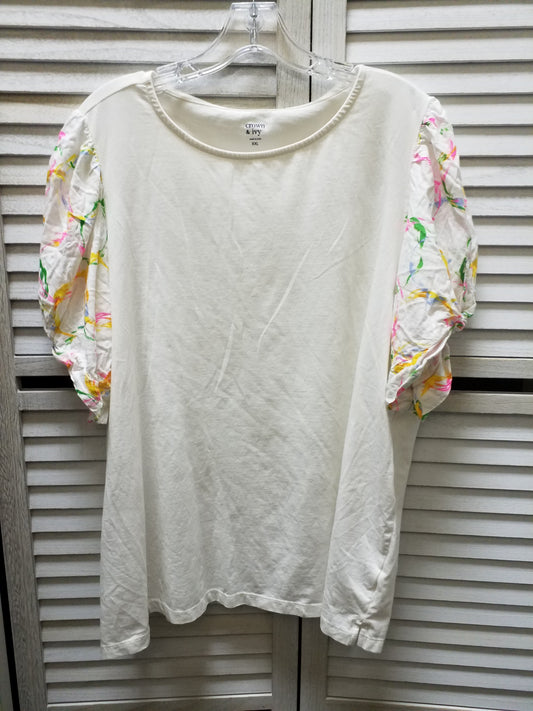 Top Short Sleeve Basic By Crown And Ivy  Size: 2x