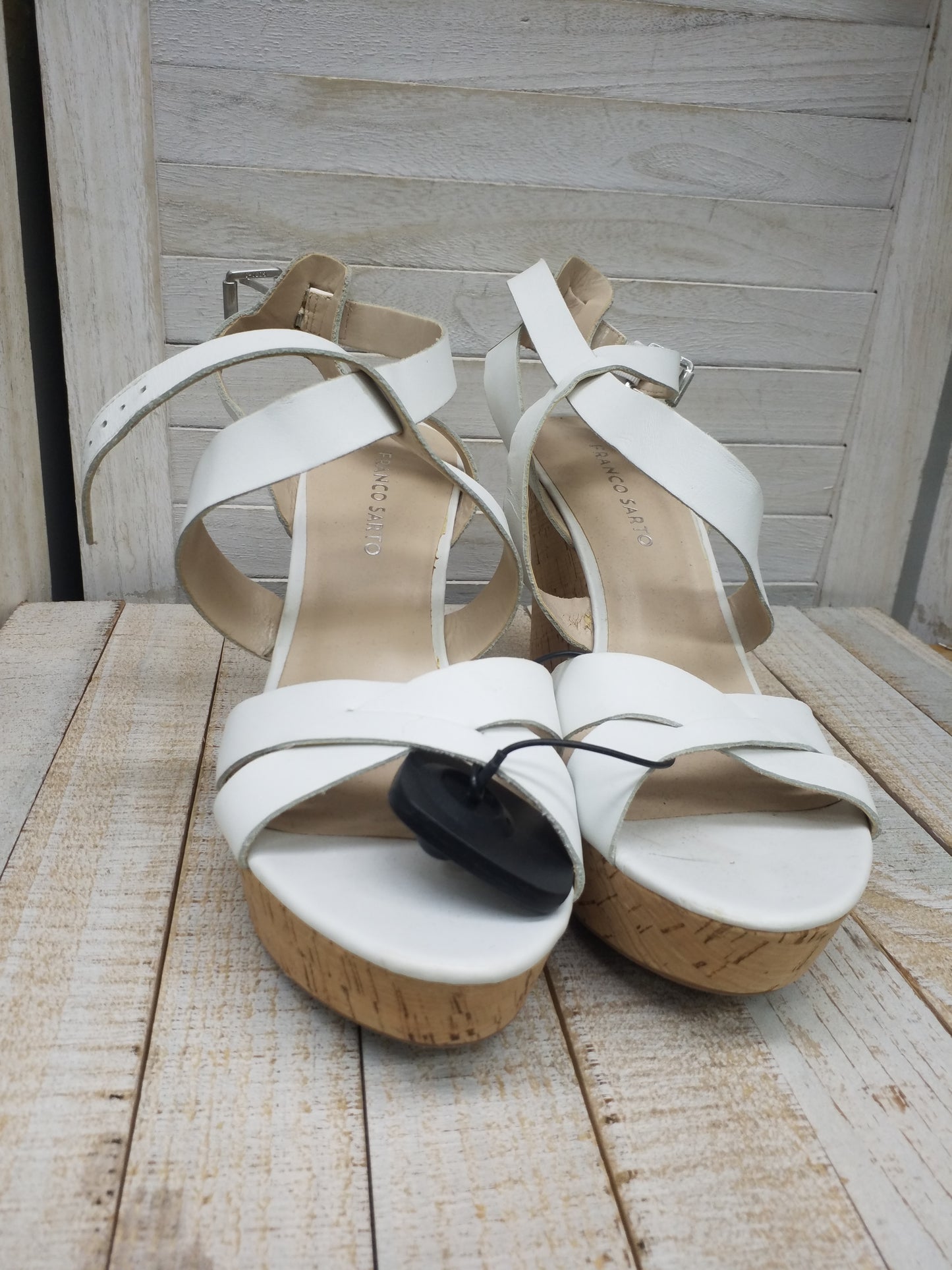 Sandals Heels Wedge By Franco Sarto Size: 10