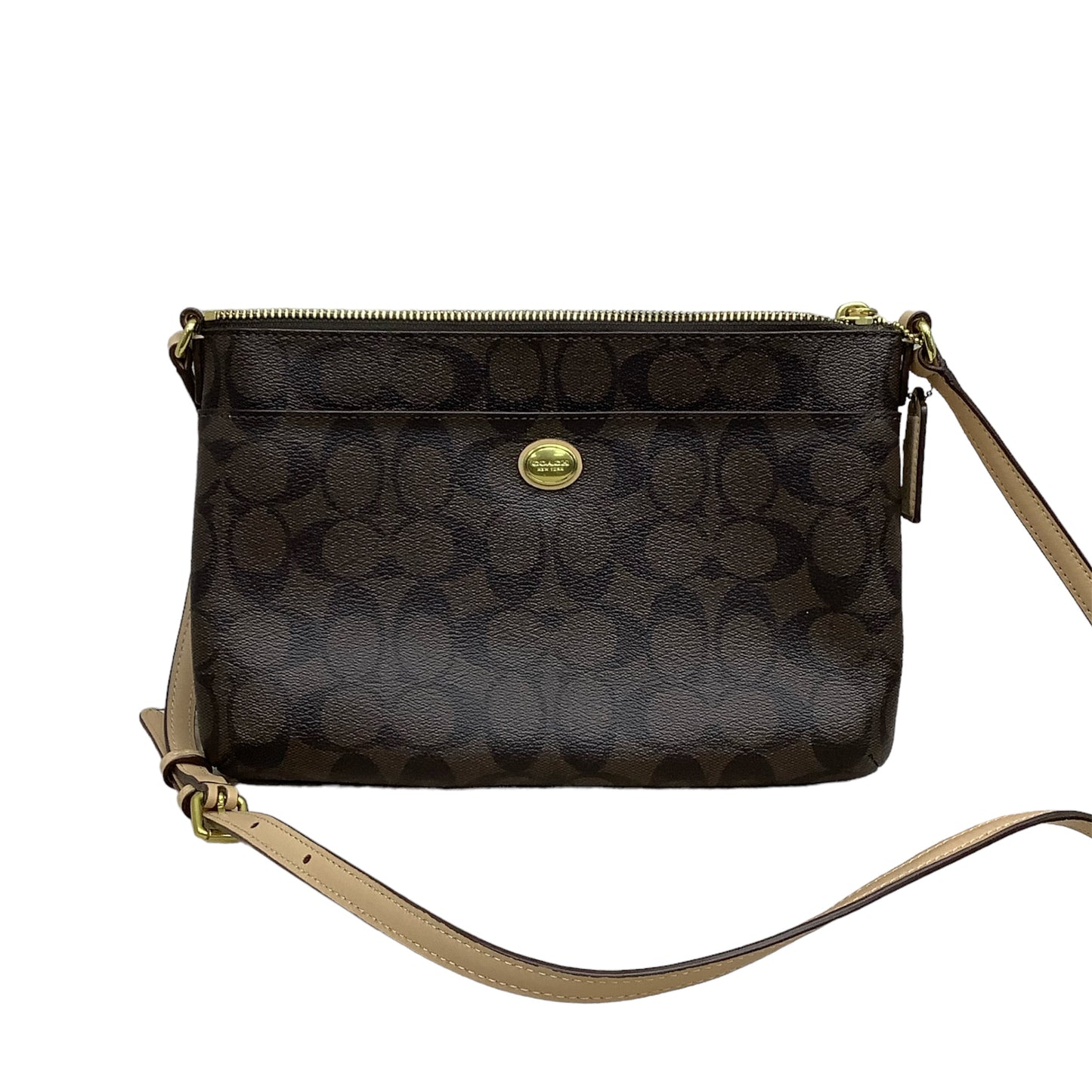 Crossbody Designer By Coach Size: Small