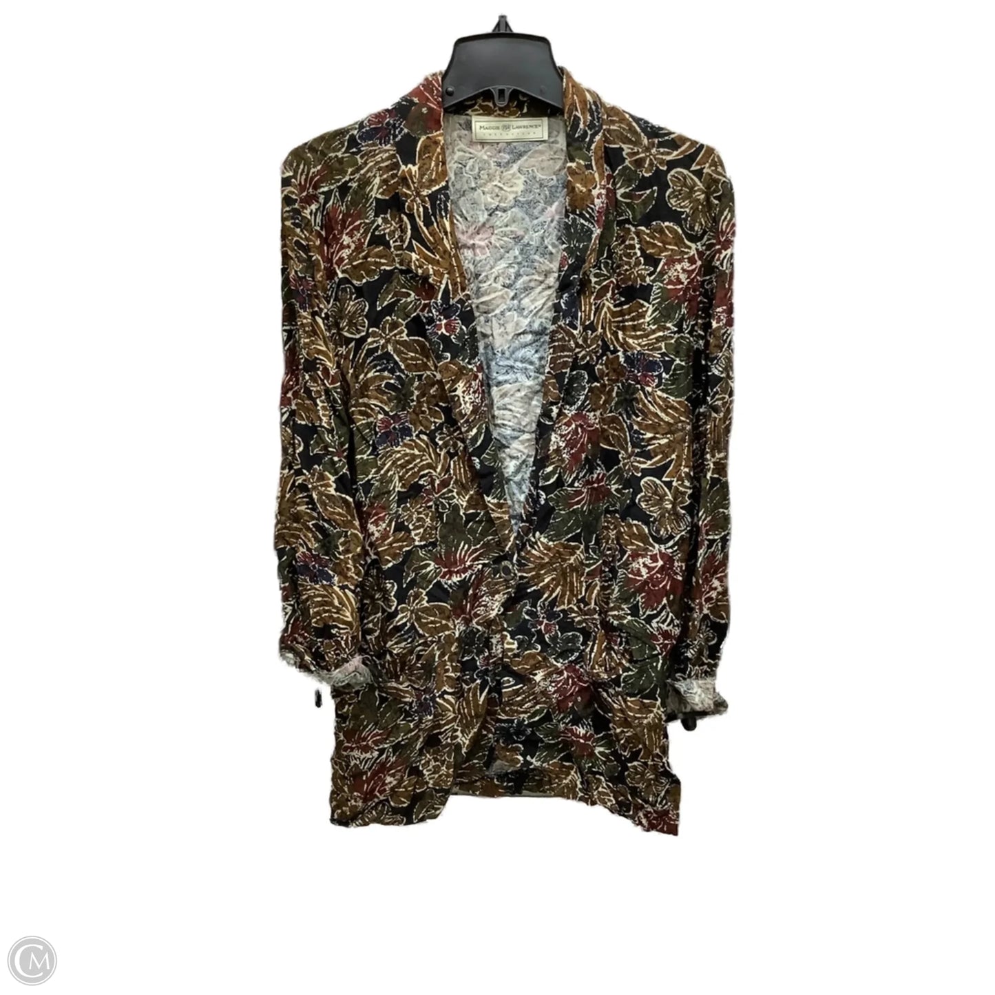 Cardigan By Maggie Lawrence In Multi-colored, Size: Xl