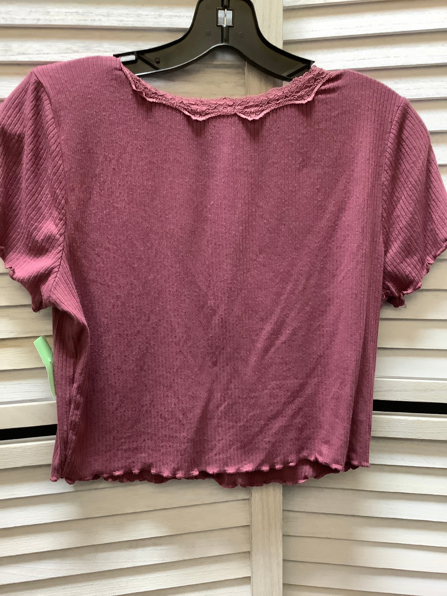 Top Short Sleeve By Bozzolo Size: L