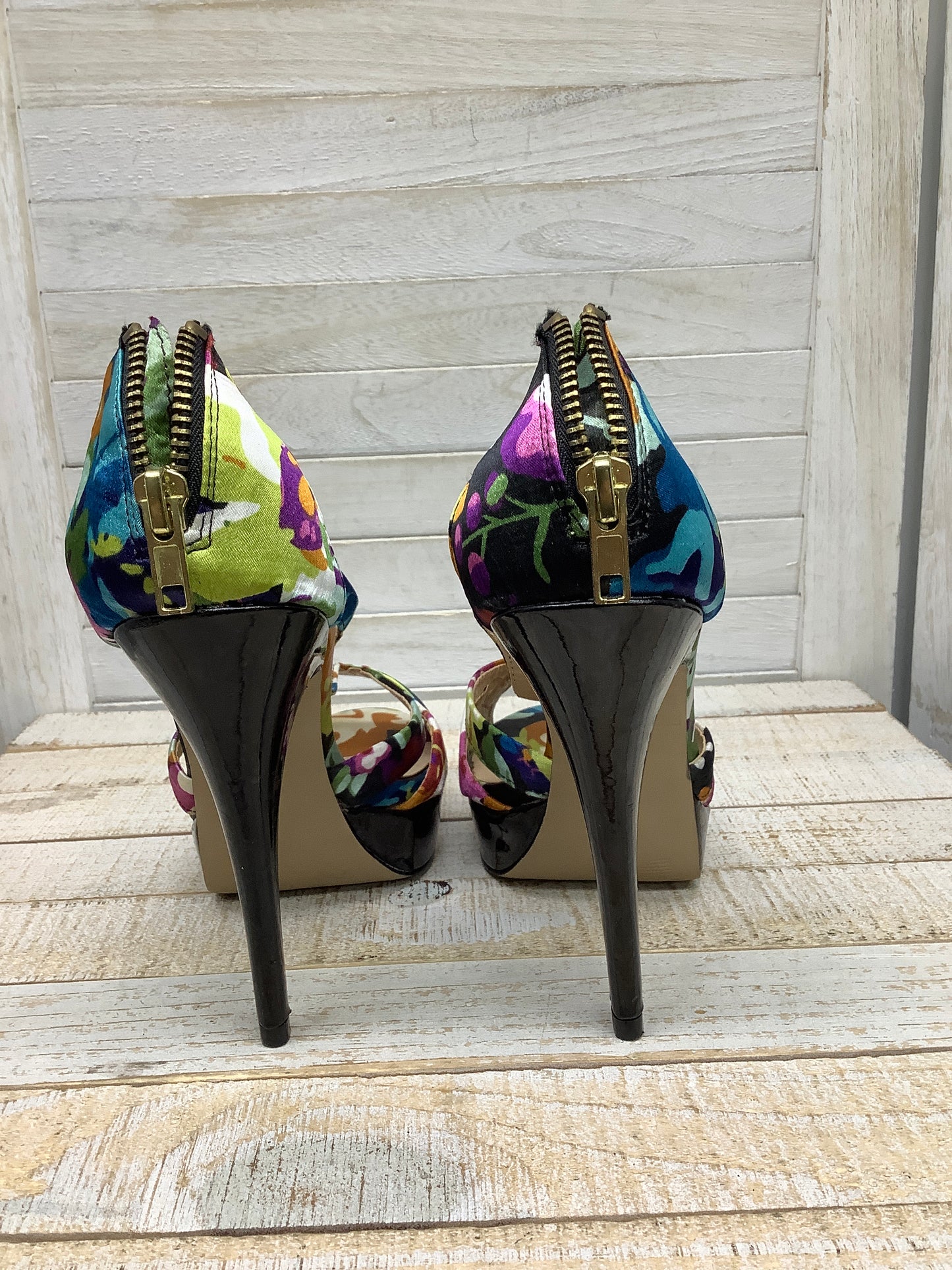 Sandals Heels Platform By Steve Madden Size: 7