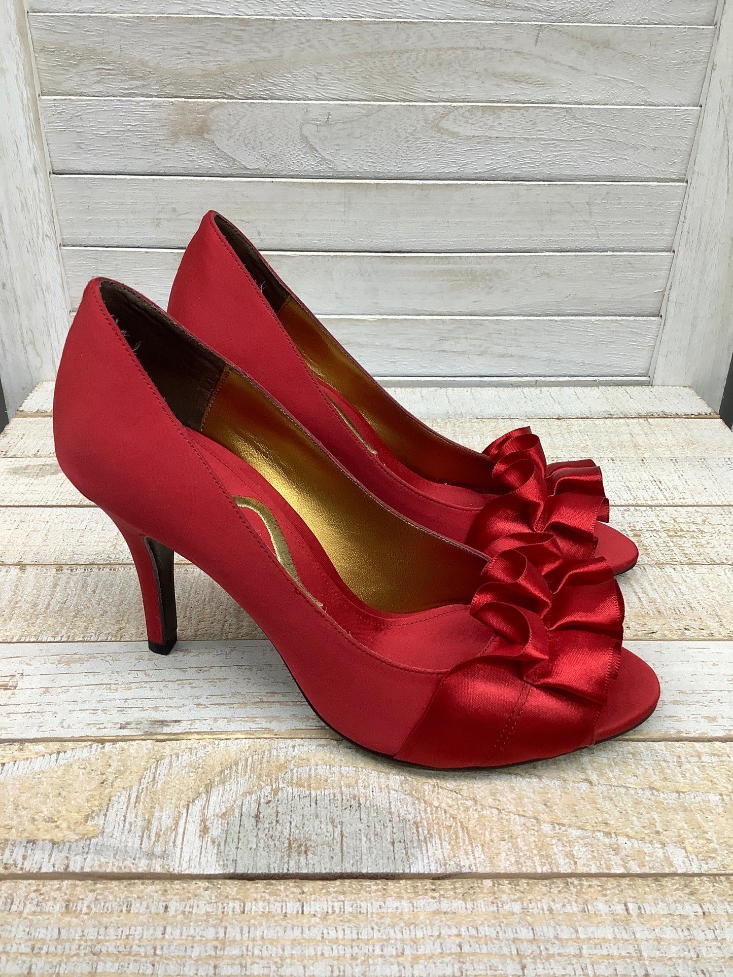Sandals Heels Stiletto By Nina Size: 5