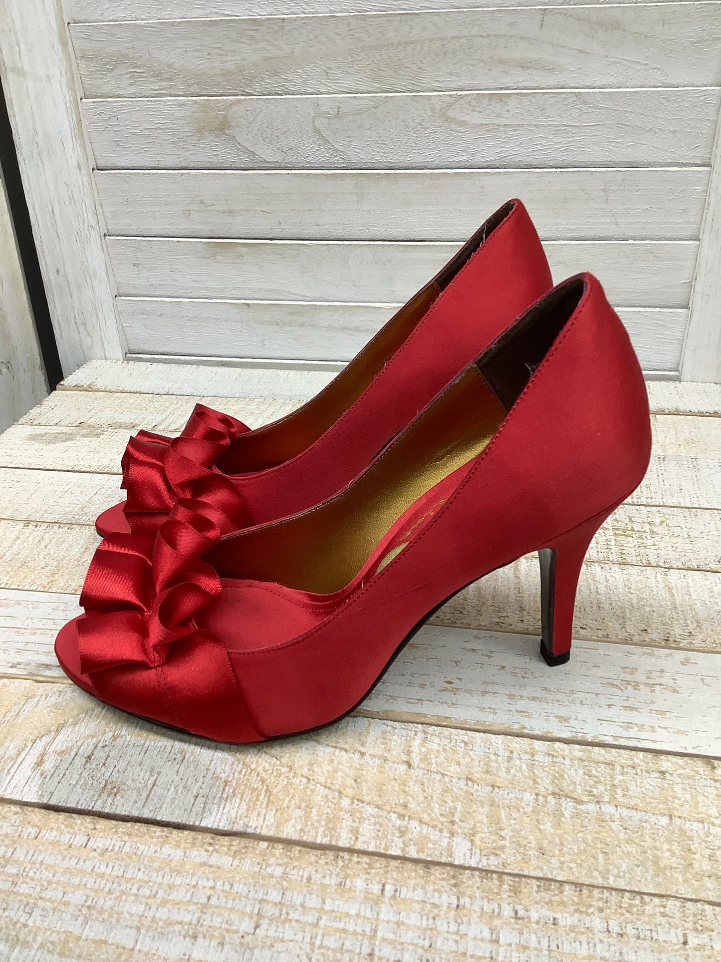 Sandals Heels Stiletto By Nina Size: 5