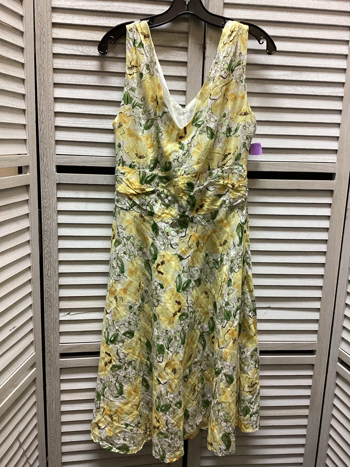Dress Casual Midi By Dressbarn Size: 14