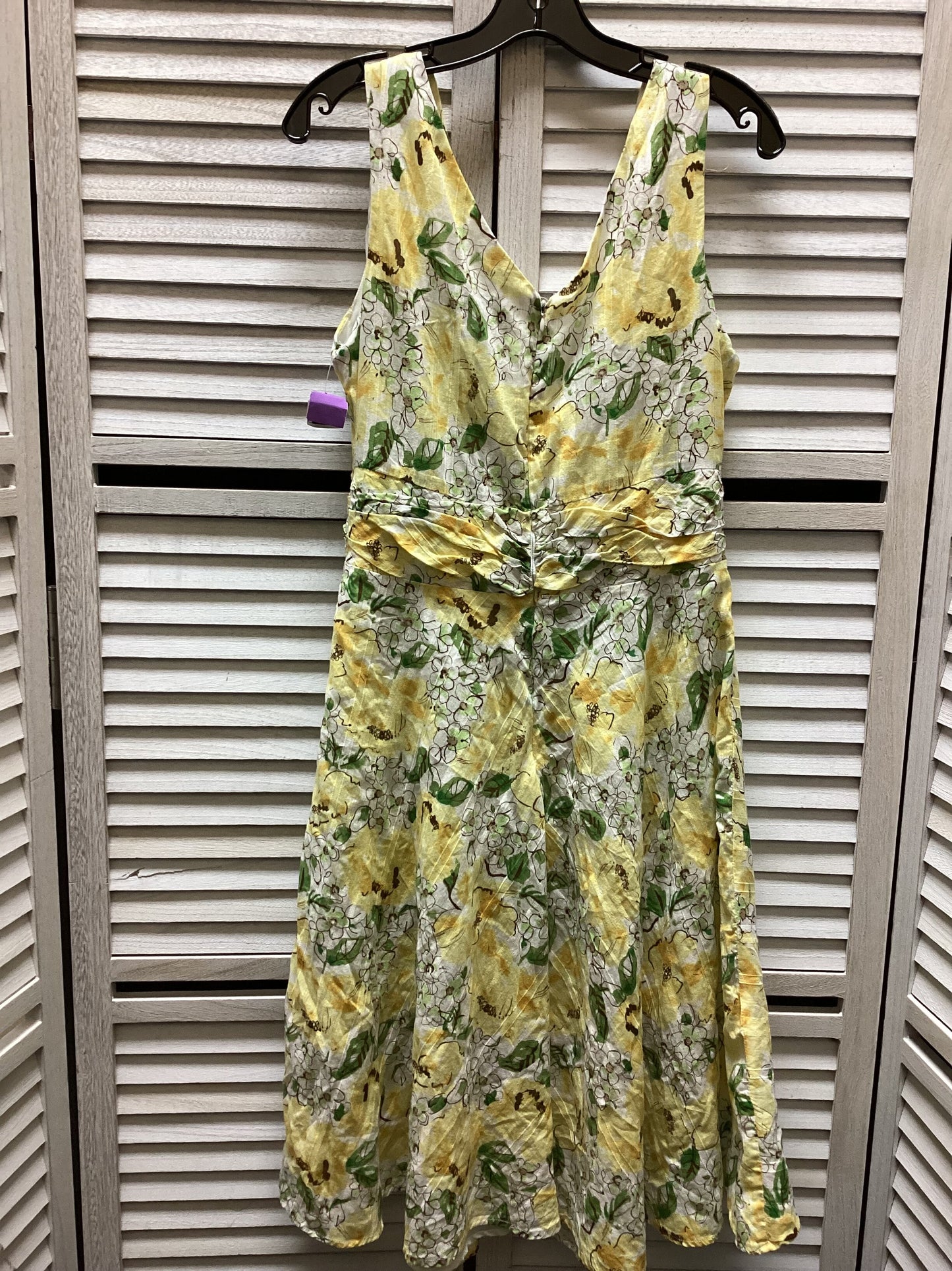 Dress Casual Midi By Dressbarn Size: 14
