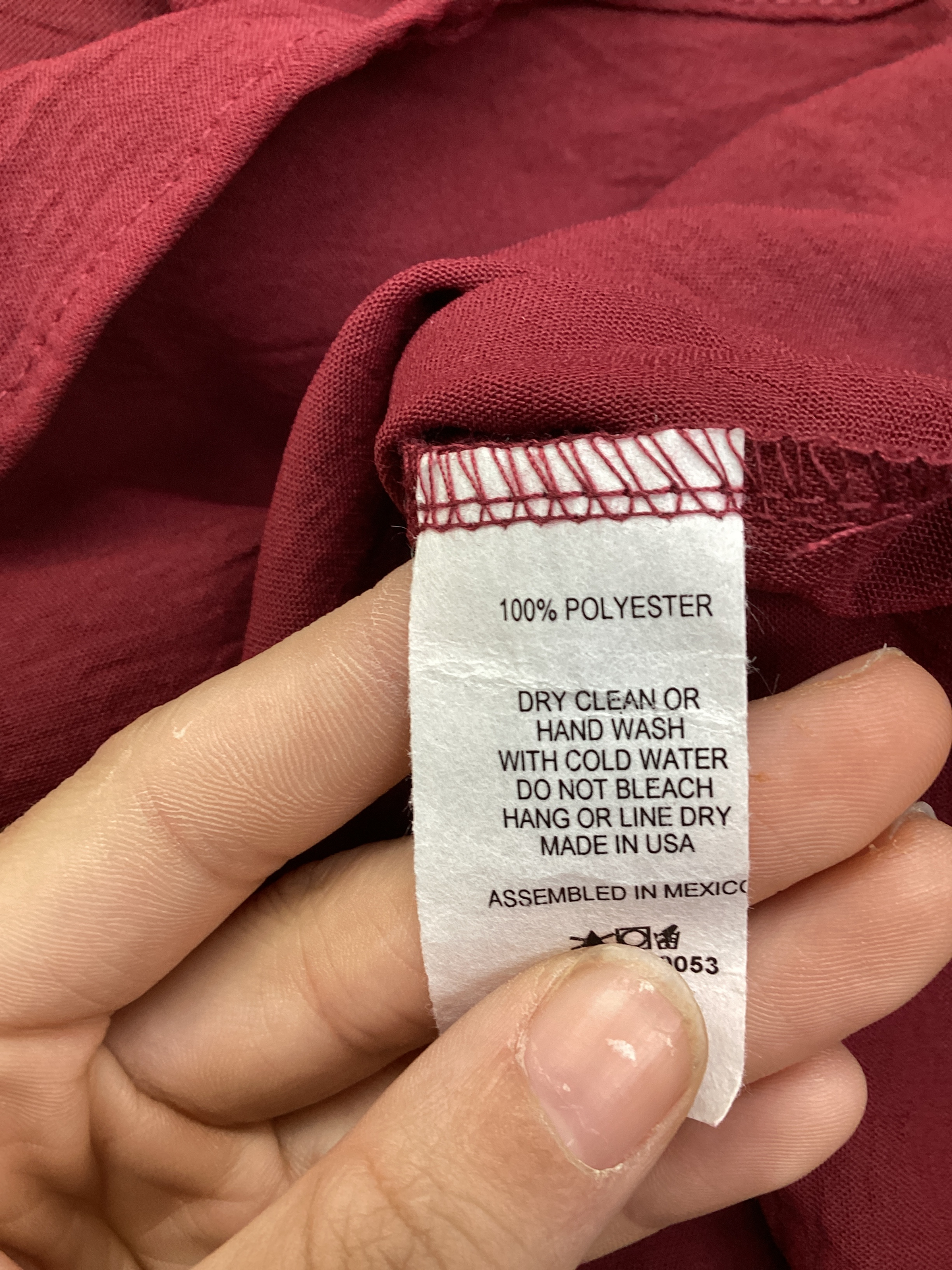 Top Short Sleeve By Mts Size: M