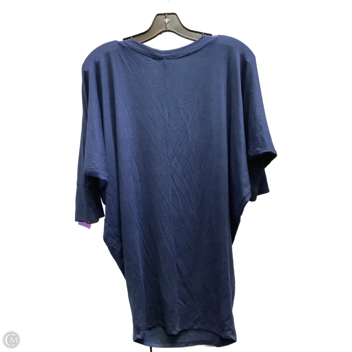 Top 3/4 Sleeve By Clothes Mentor In Navy, Size: S