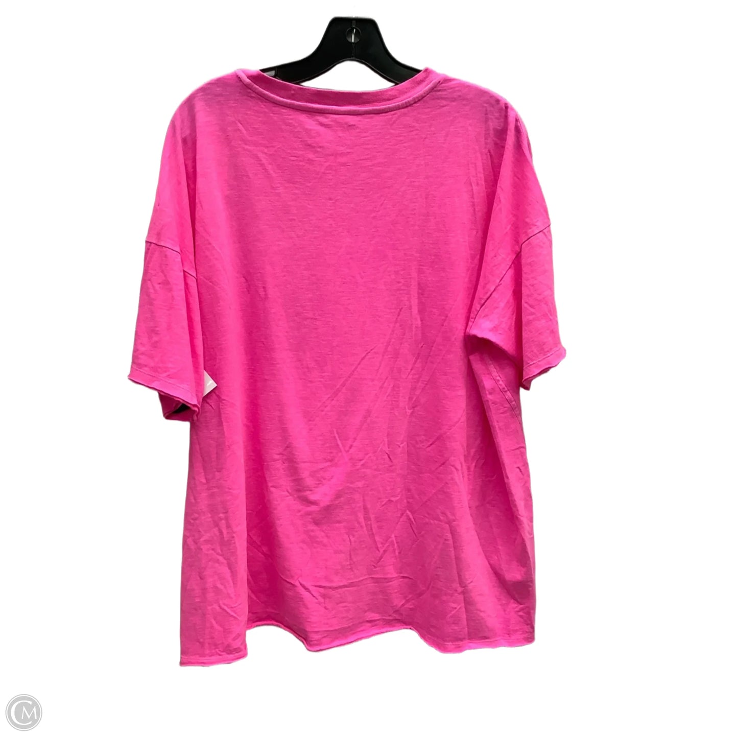 Top Short Sleeve By Aerie In Pink, Size: M