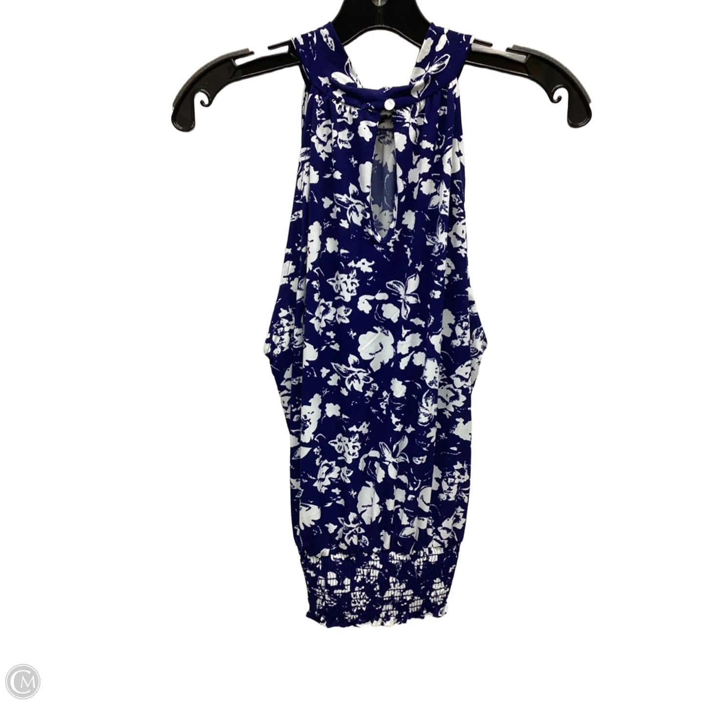 Top Sleeveless By West Kei In Blue, Size: M