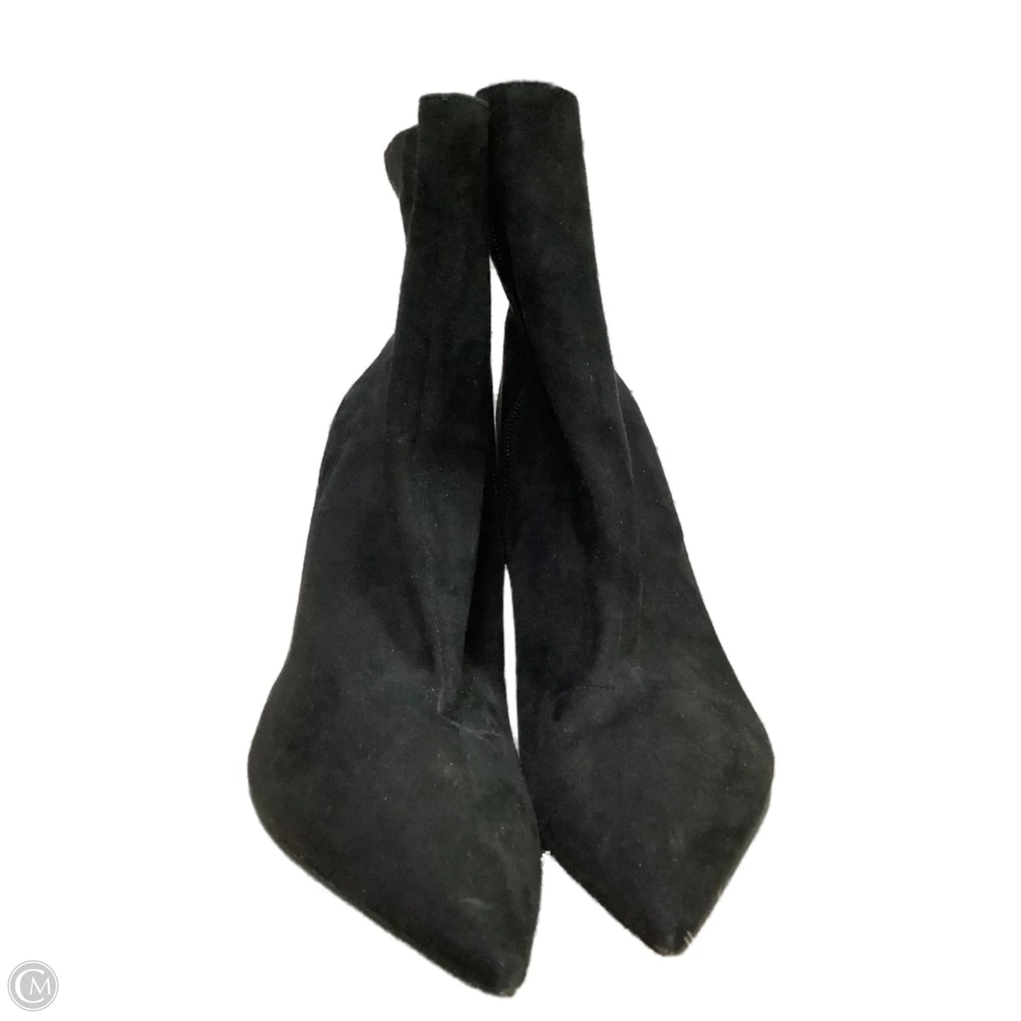 Boots Ankle Heels By Express In Black, Size: 10