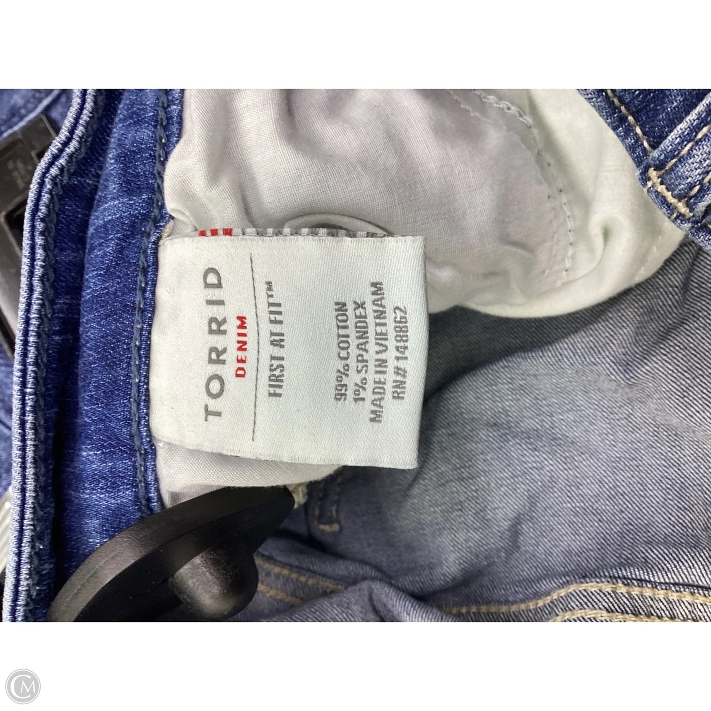 Shorts By Torrid In Blue Denim, Size: 12