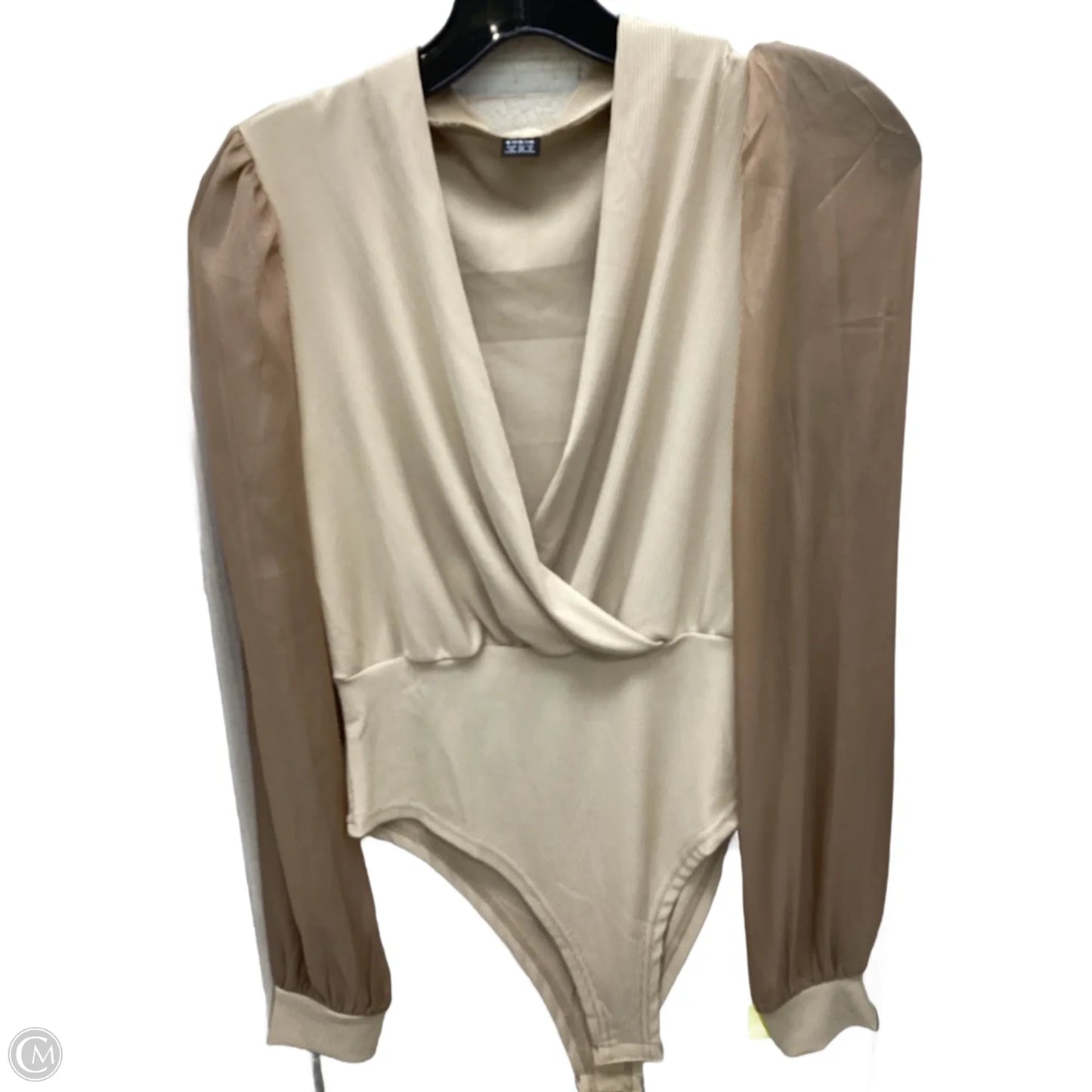 Bodysuit By Shein In Tan, Size: M