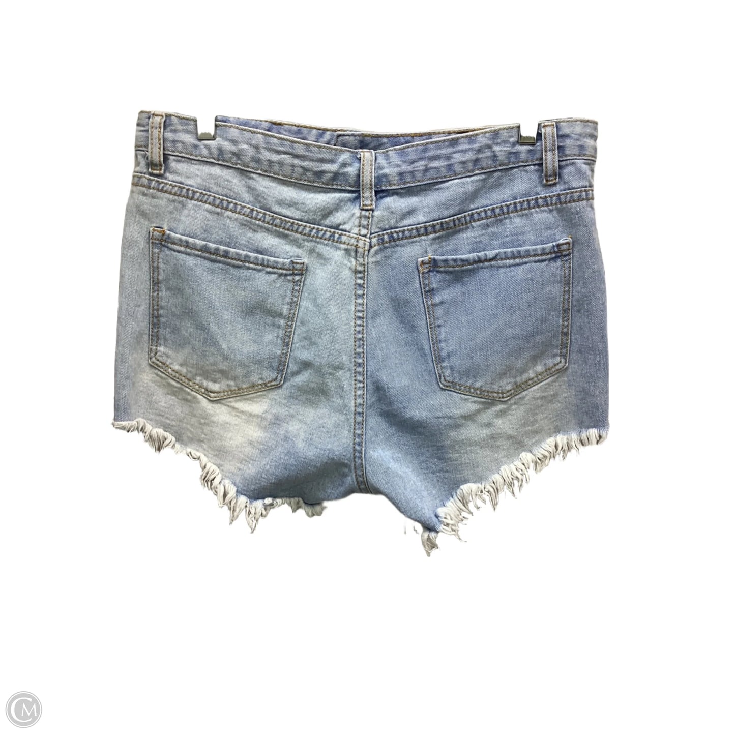 Shorts By Shein In Blue Denim, Size: L