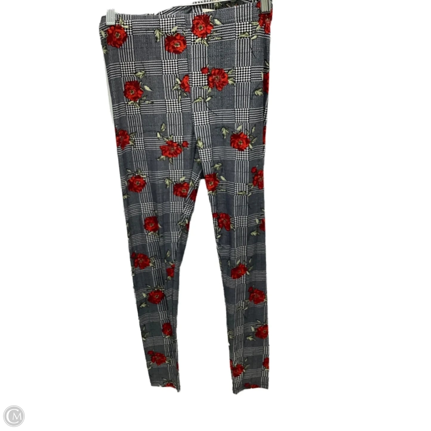 Pants Leggings By No Comment In Plaid Pattern, Size: L