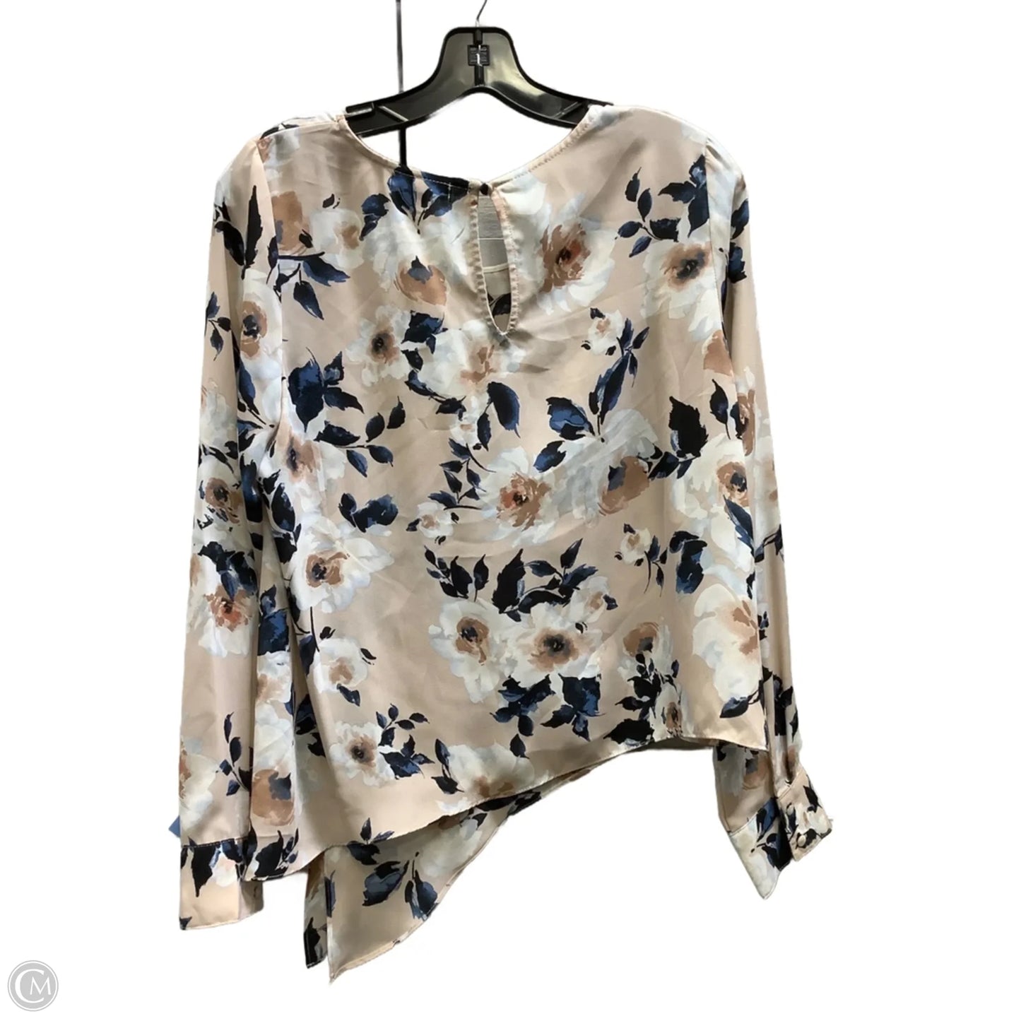 Top Short Sleeve By Socialite In Floral Print, Size: S