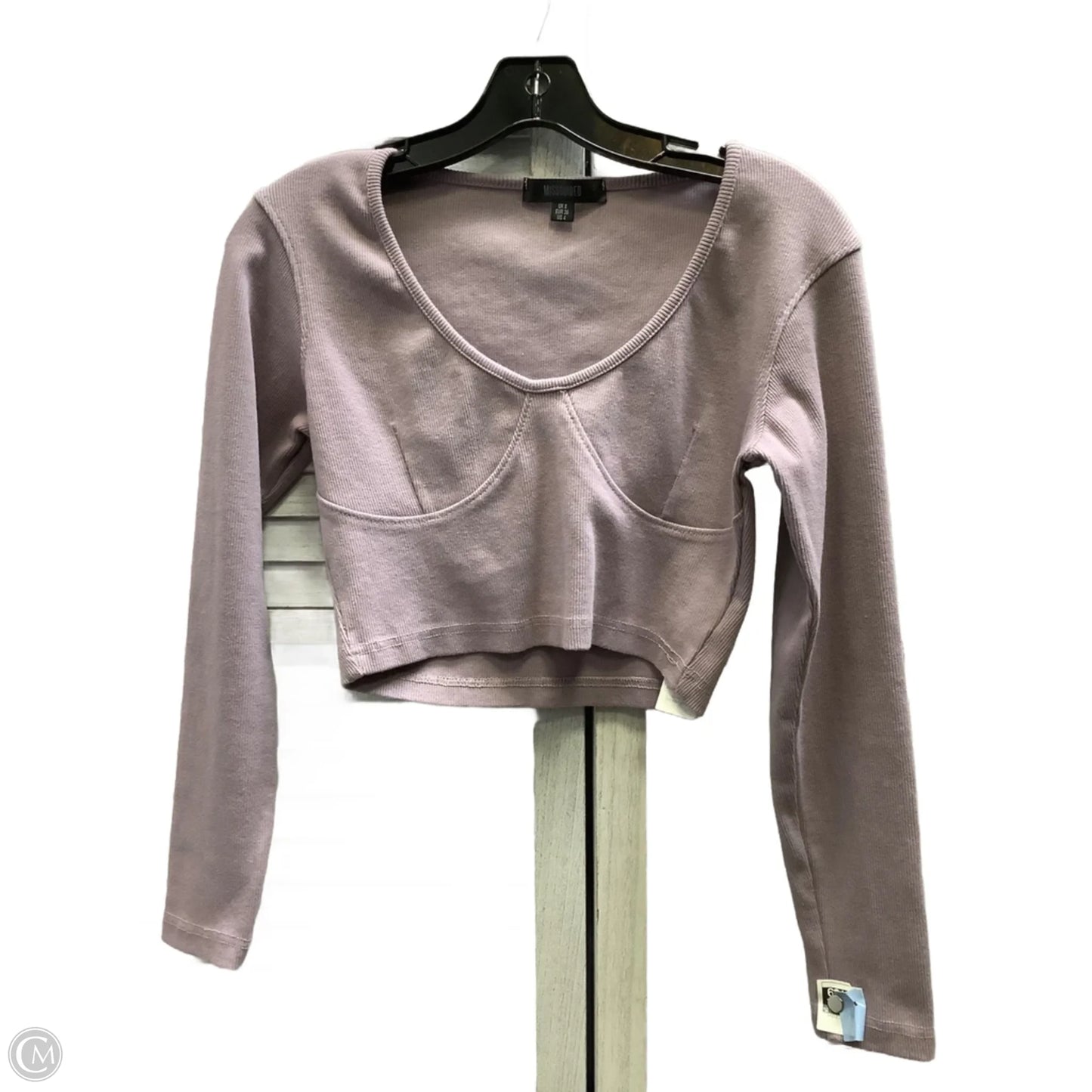 Top Long Sleeve By Clothes Mentor In Purple, Size: 4