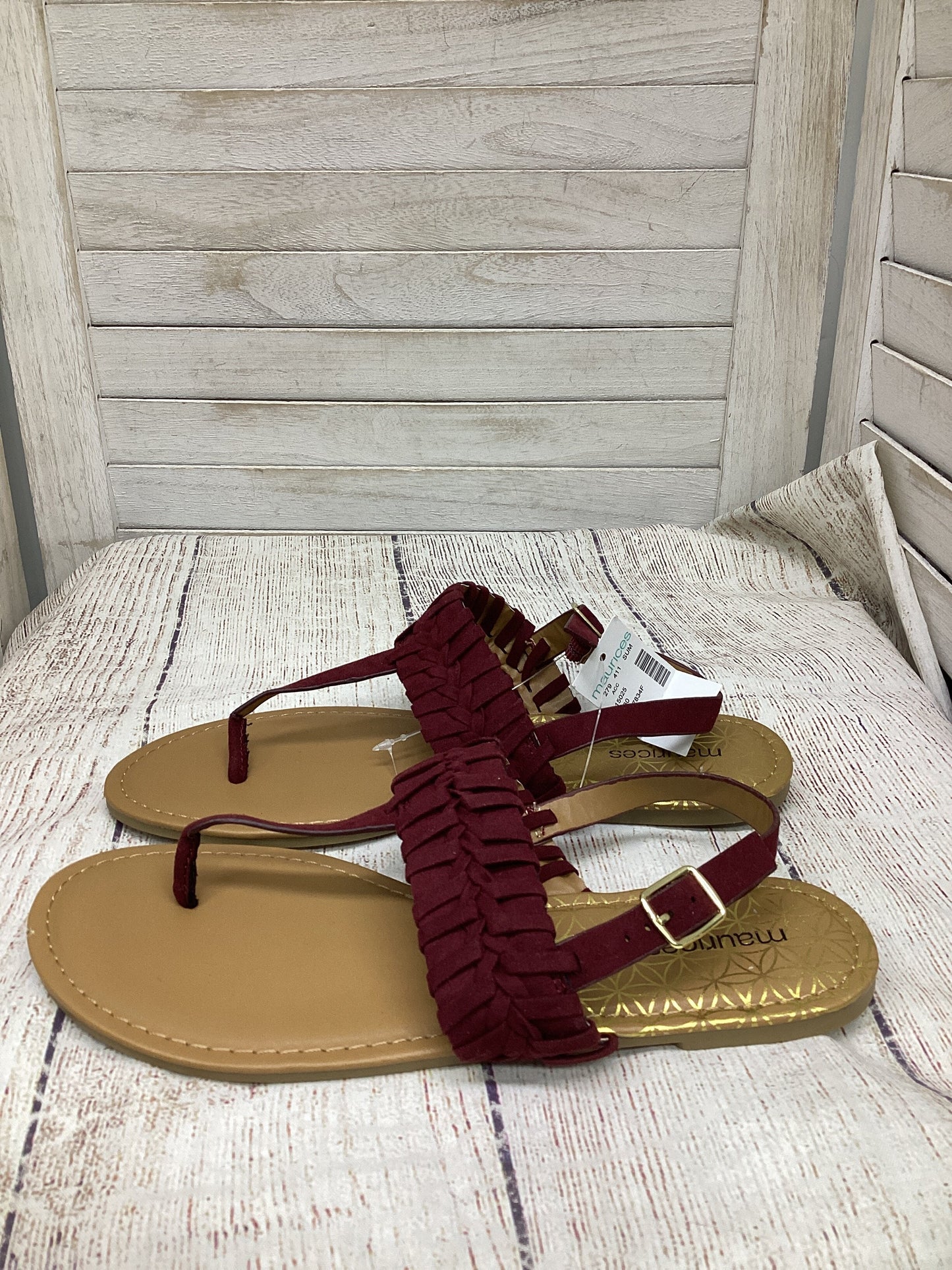 Sandals Flats By Maurices Size: 7