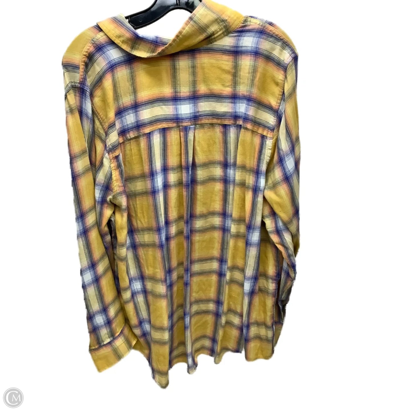 Top Long Sleeve By So In Plaid Pattern, Size: 2x