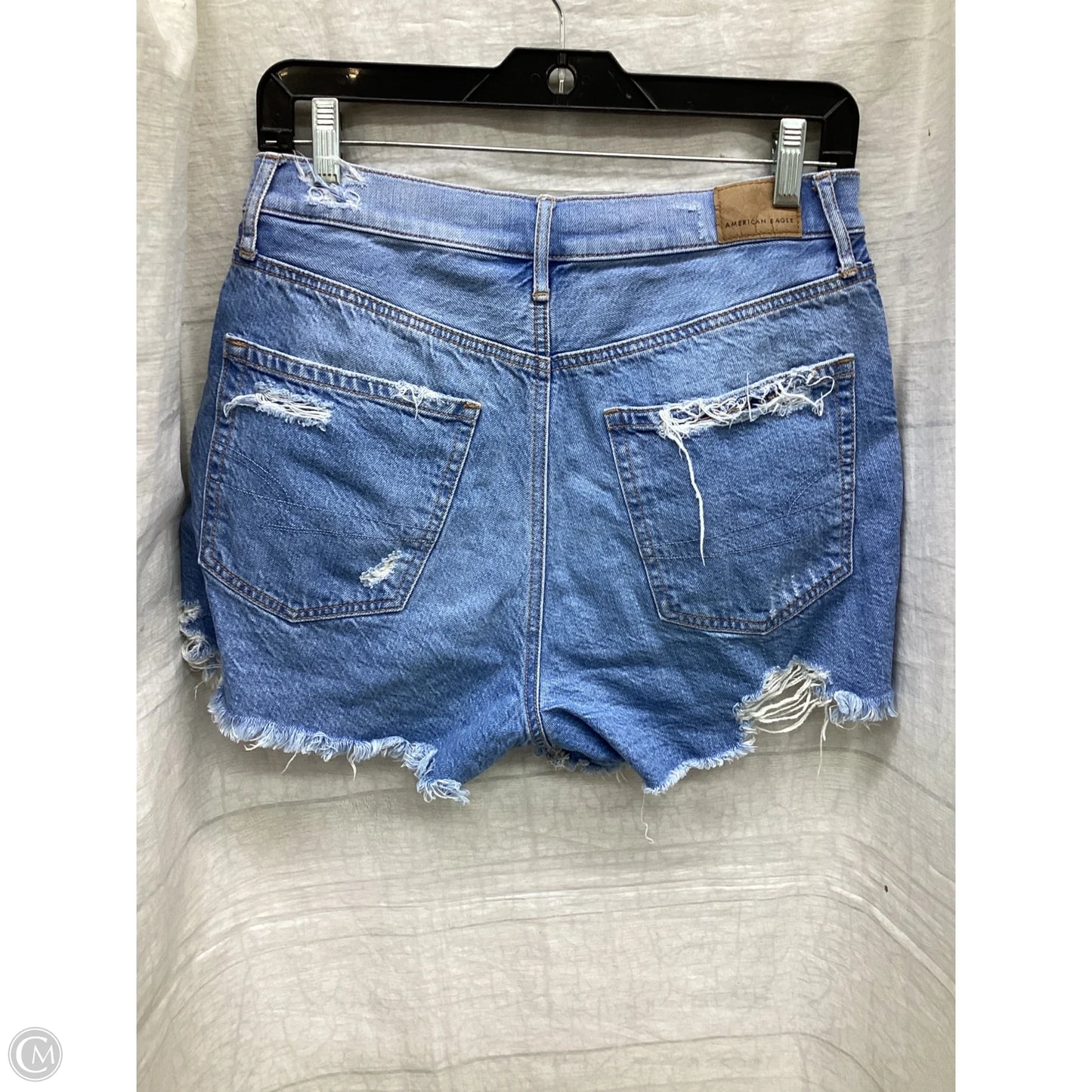 Shorts By American Eagle In Blue Denim, Size: 8