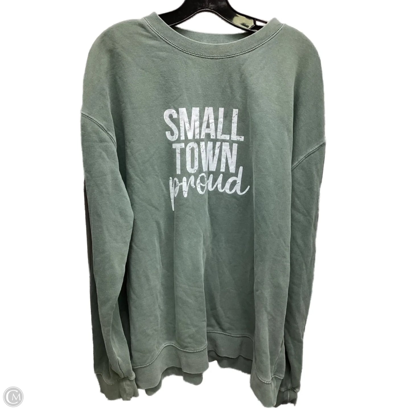 Sweater By Clothes Mentor In Green, Size: Xl