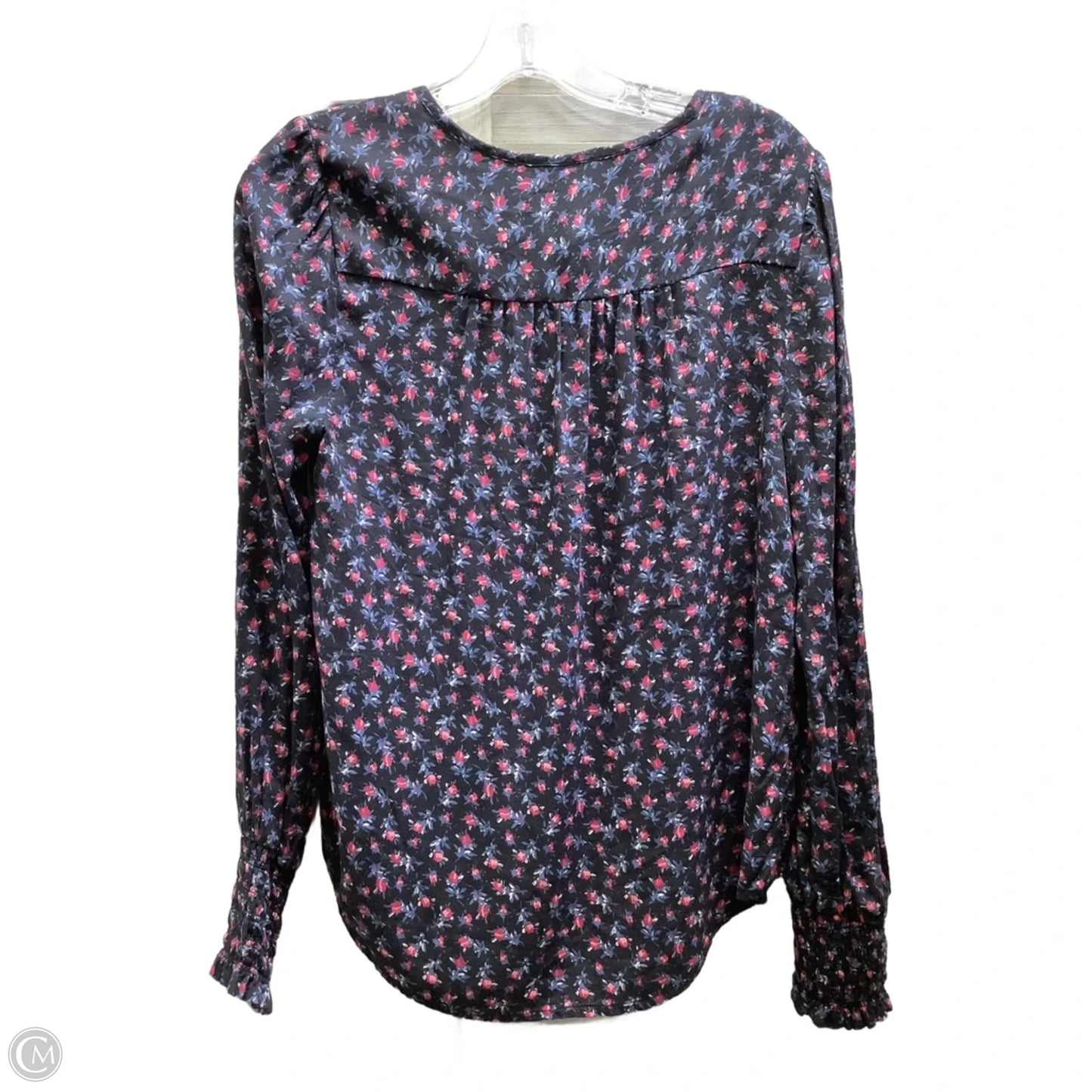 Top Long Sleeve By Lucky Brand In Floral Print, Size: S