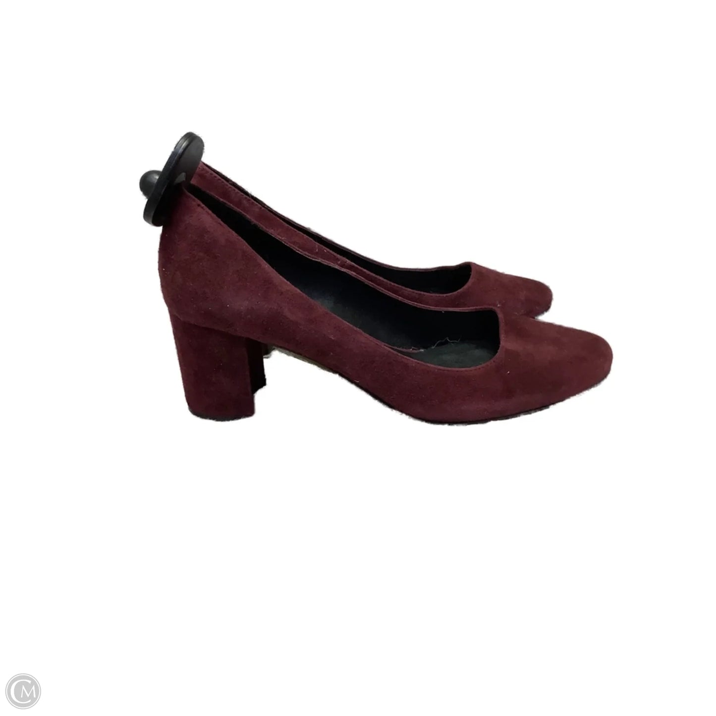 Shoes Heels Block By Vaneli In Red, Size: 6.5