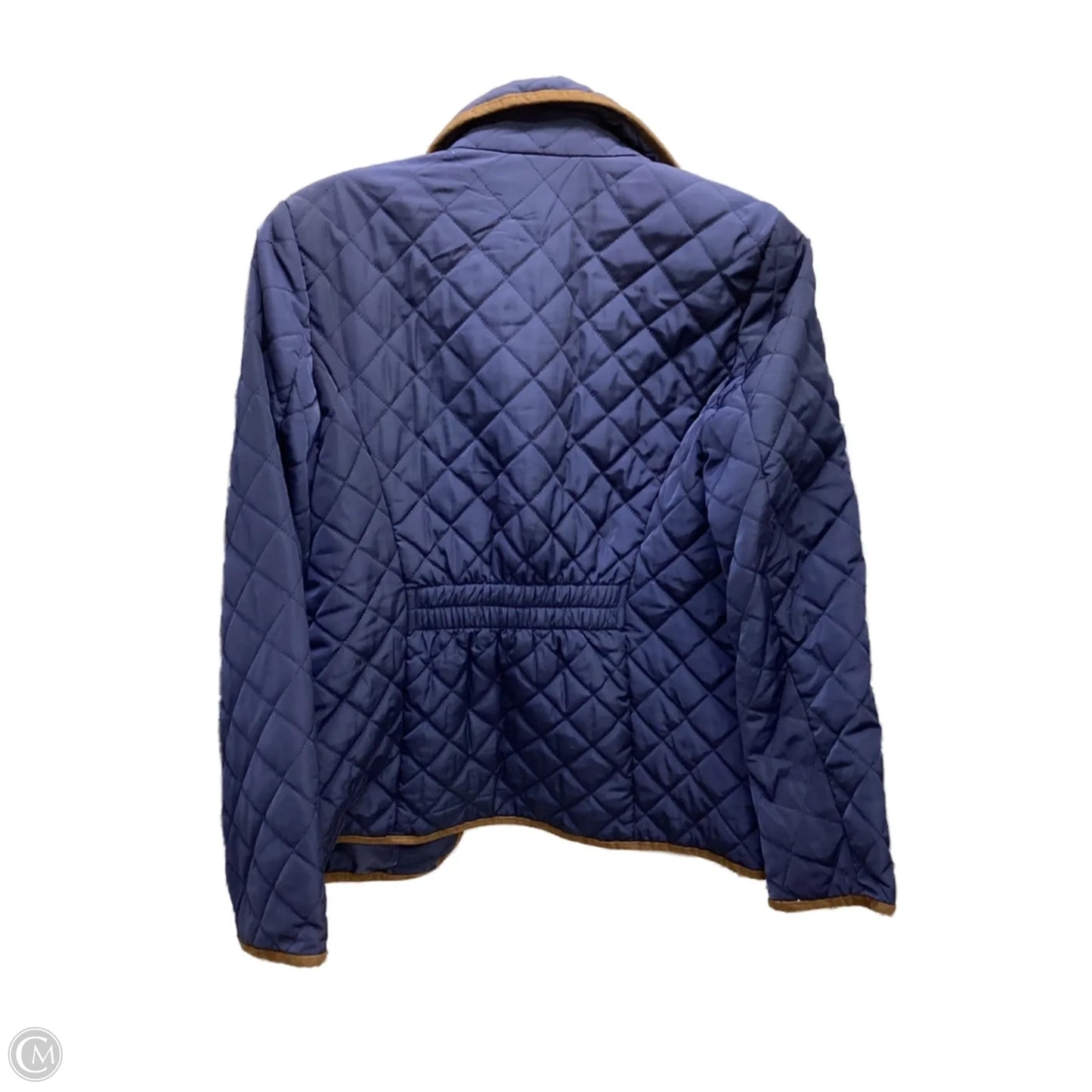 Jacket Puffer & Quilted By Talbots In Blue, Size: S